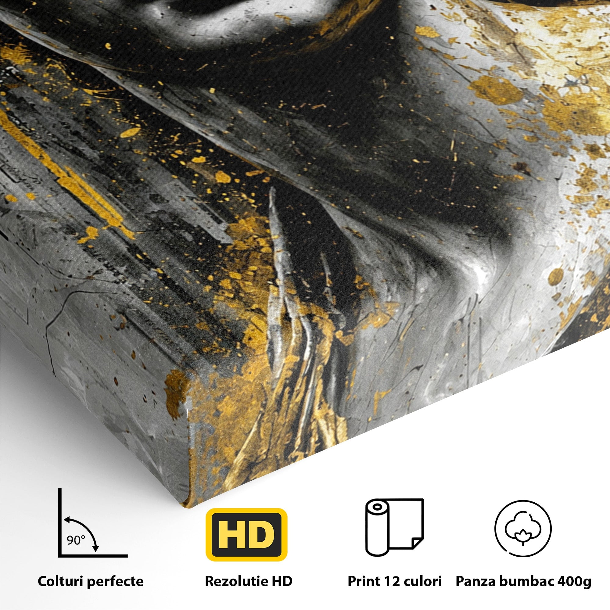 Tablou Canvas Premium LuxCanva® T1013, Zeita Antica, Zeita, Antic, Statuie, Arta, Dormitor, Culori Vibrante
