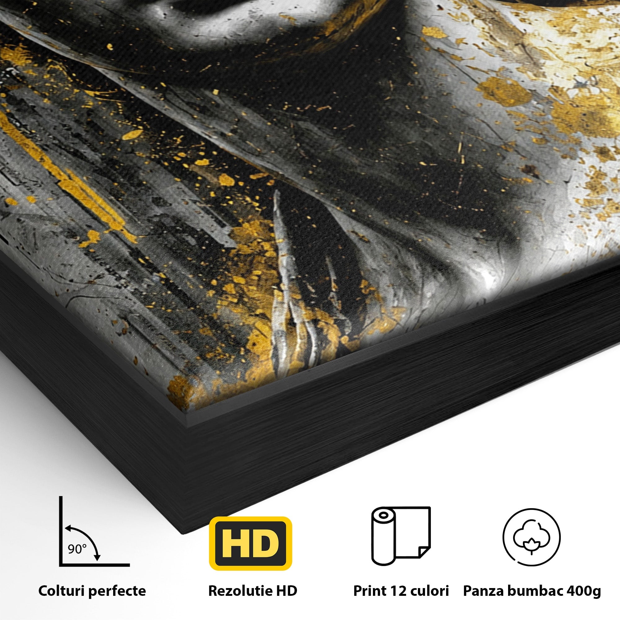 Tablou Canvas Premium LuxCanva® T1013, Zeita Antica, Zeita, Antic, Statuie, Arta, Dormitor, Culori Vibrante