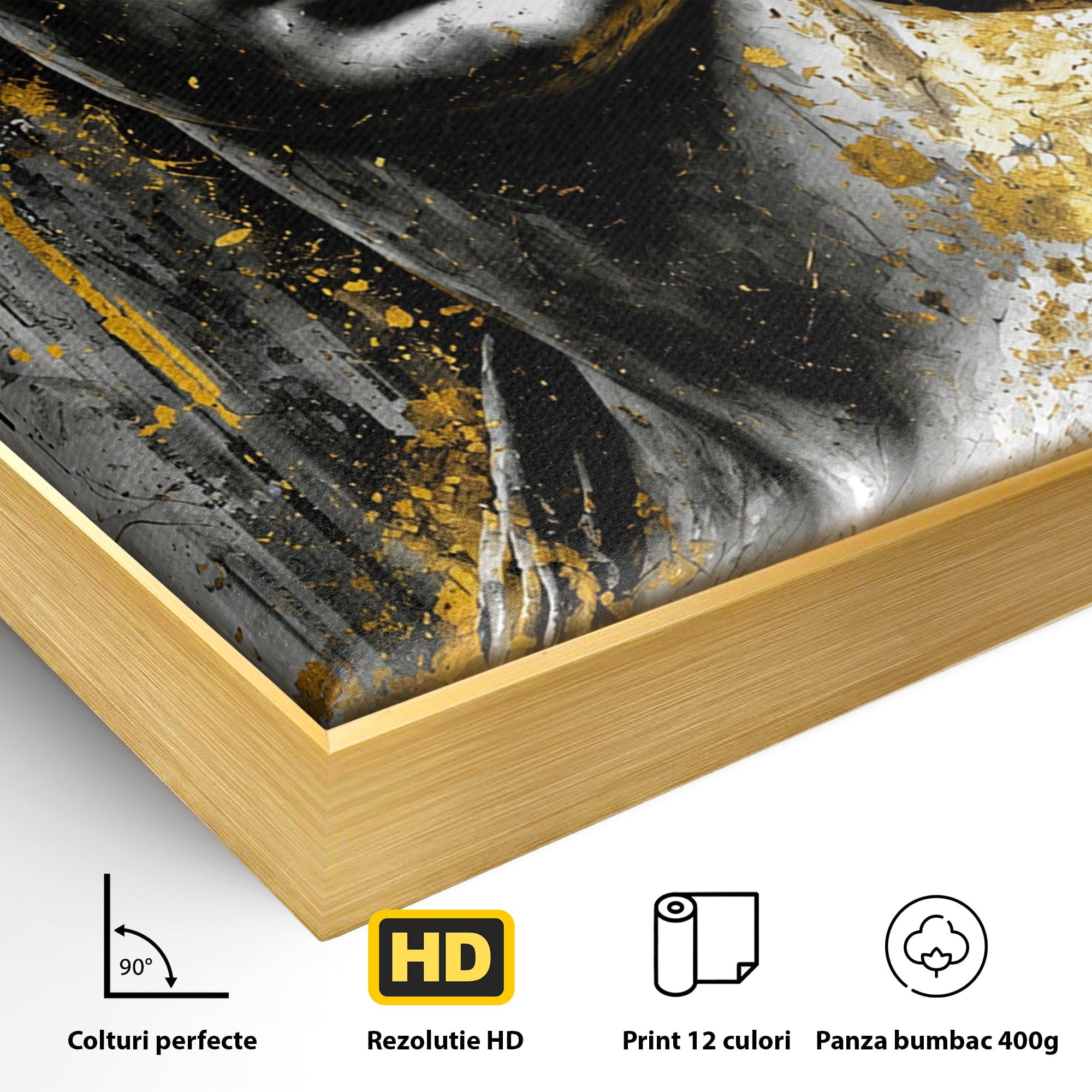 Tablou Canvas Premium LuxCanva® T1013, Zeita Antica, Zeita, Antic, Statuie, Arta, Dormitor, Culori Vibrante