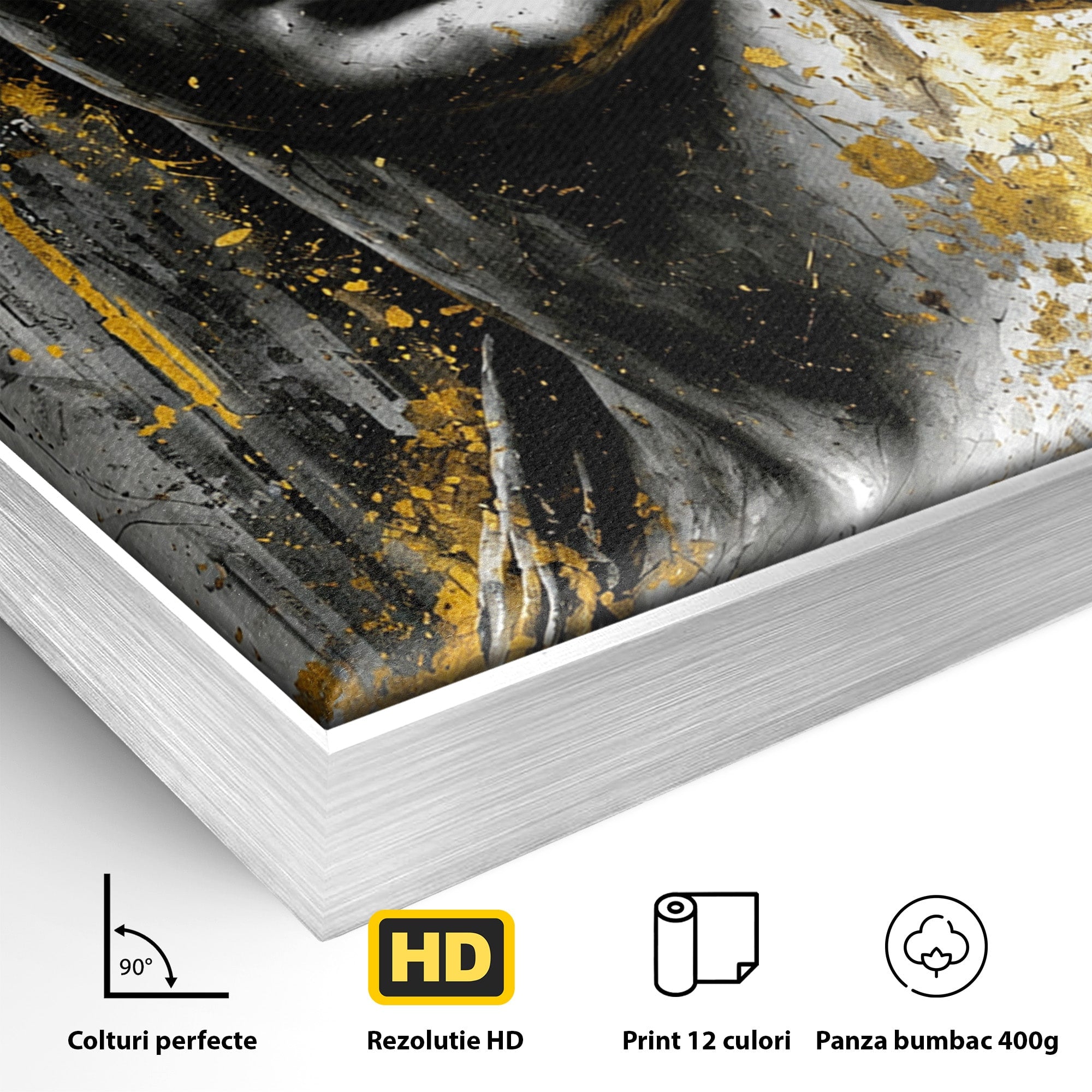 Tablou Canvas Premium LuxCanva® T1013, Zeita Antica, Zeita, Antic, Statuie, Arta, Dormitor, Culori Vibrante