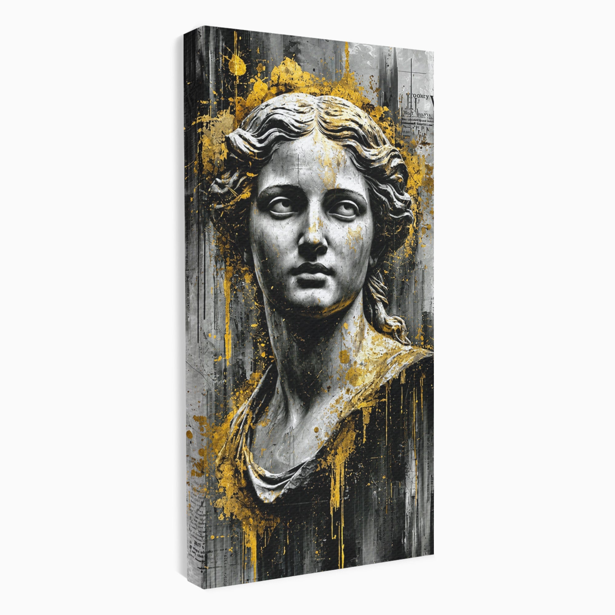 Tablou Canvas Premium LuxCanva® T1013, Zeita Antica, Zeita, Antic, Statuie, Arta, Dormitor, Culori Vibrante