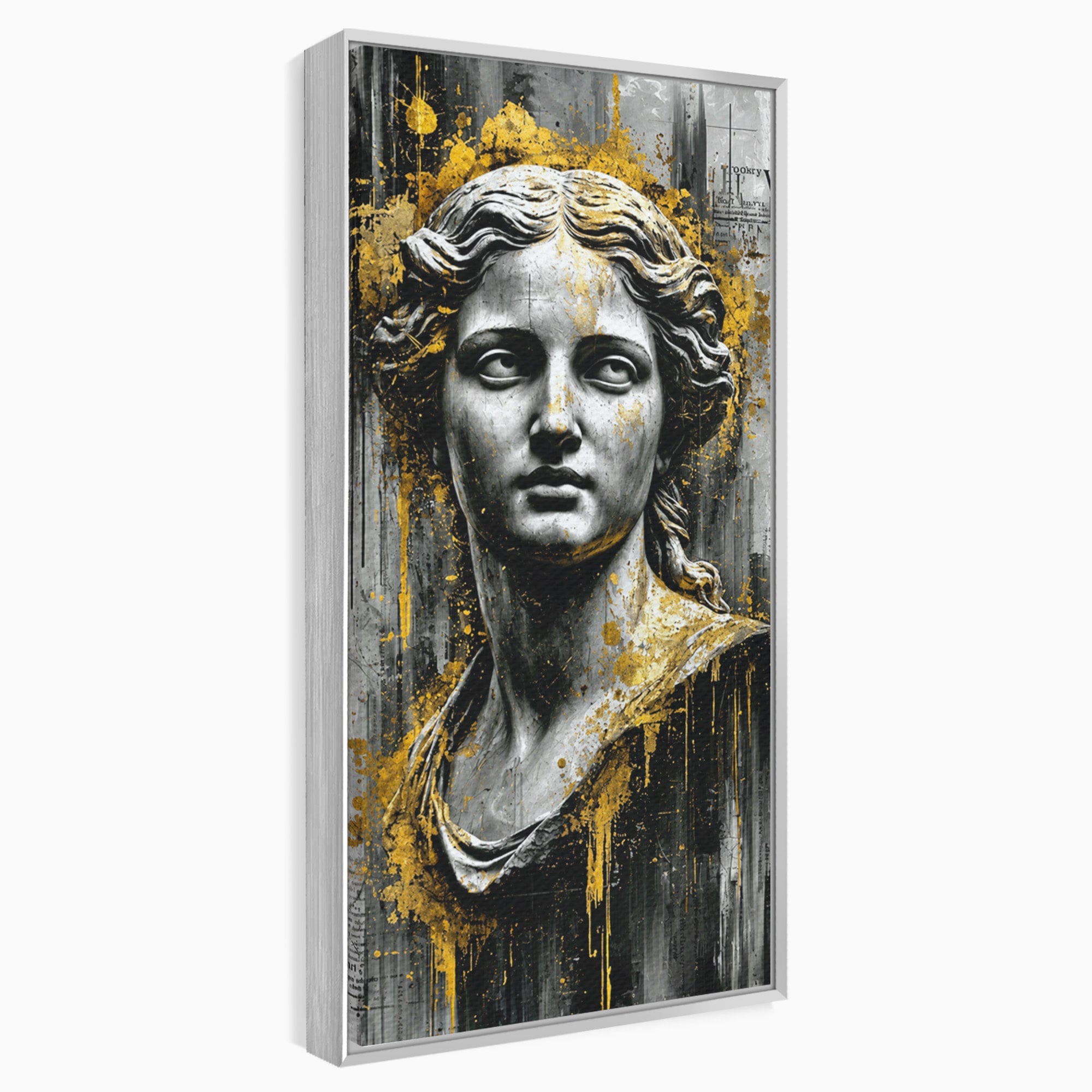 Tablou Canvas Premium LuxCanva® T1013, Zeita Antica, Zeita, Antic, Statuie, Arta, Dormitor, Culori Vibrante