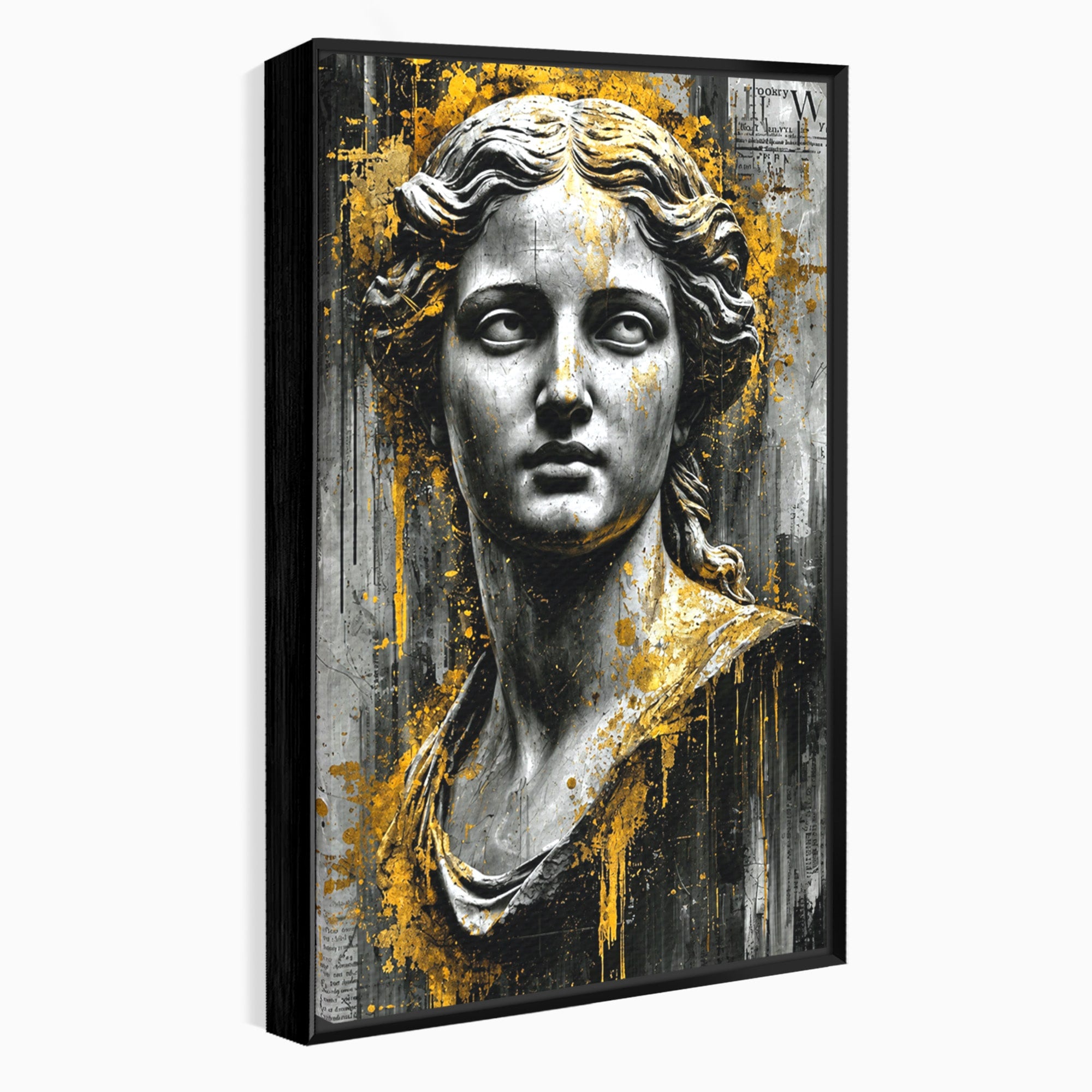 Tablou Canvas Premium LuxCanva® T1013, Zeita Antica, Zeita, Antic, Statuie, Arta, Dormitor, Culori Vibrante