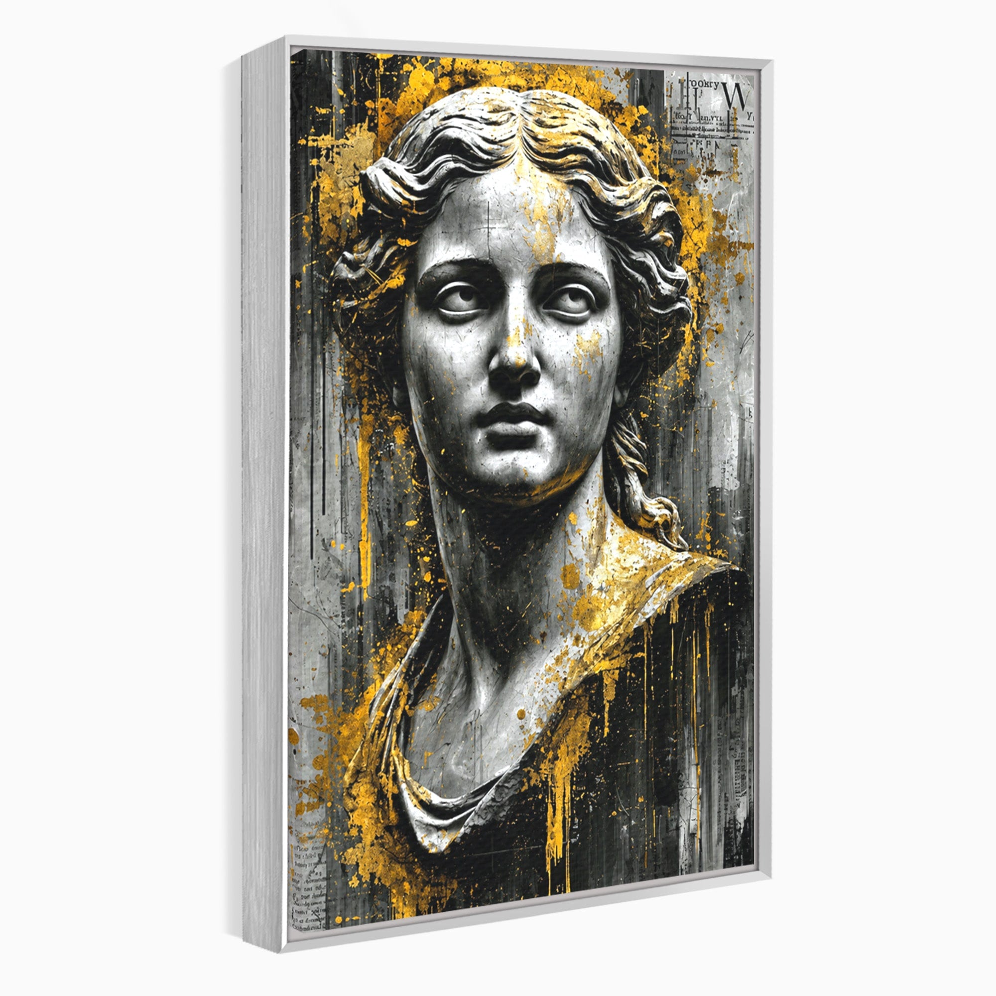Tablou Canvas Premium LuxCanva® T1013, Zeita Antica, Zeita, Antic, Statuie, Arta, Dormitor, Culori Vibrante