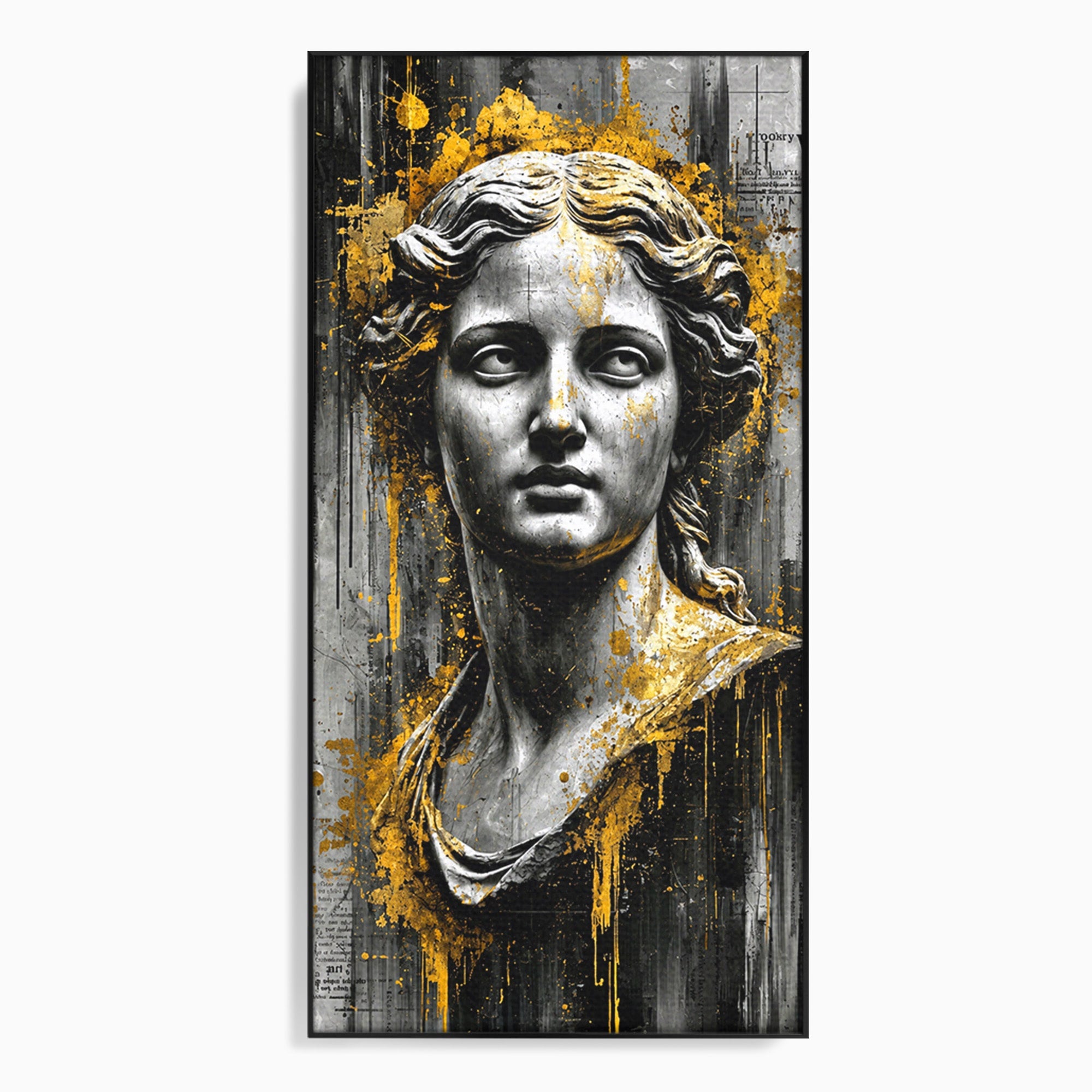 Tablou Canvas Premium LuxCanva® T1013, Zeita Antica, Zeita, Antic, Statuie, Arta, Dormitor, Culori Vibrante