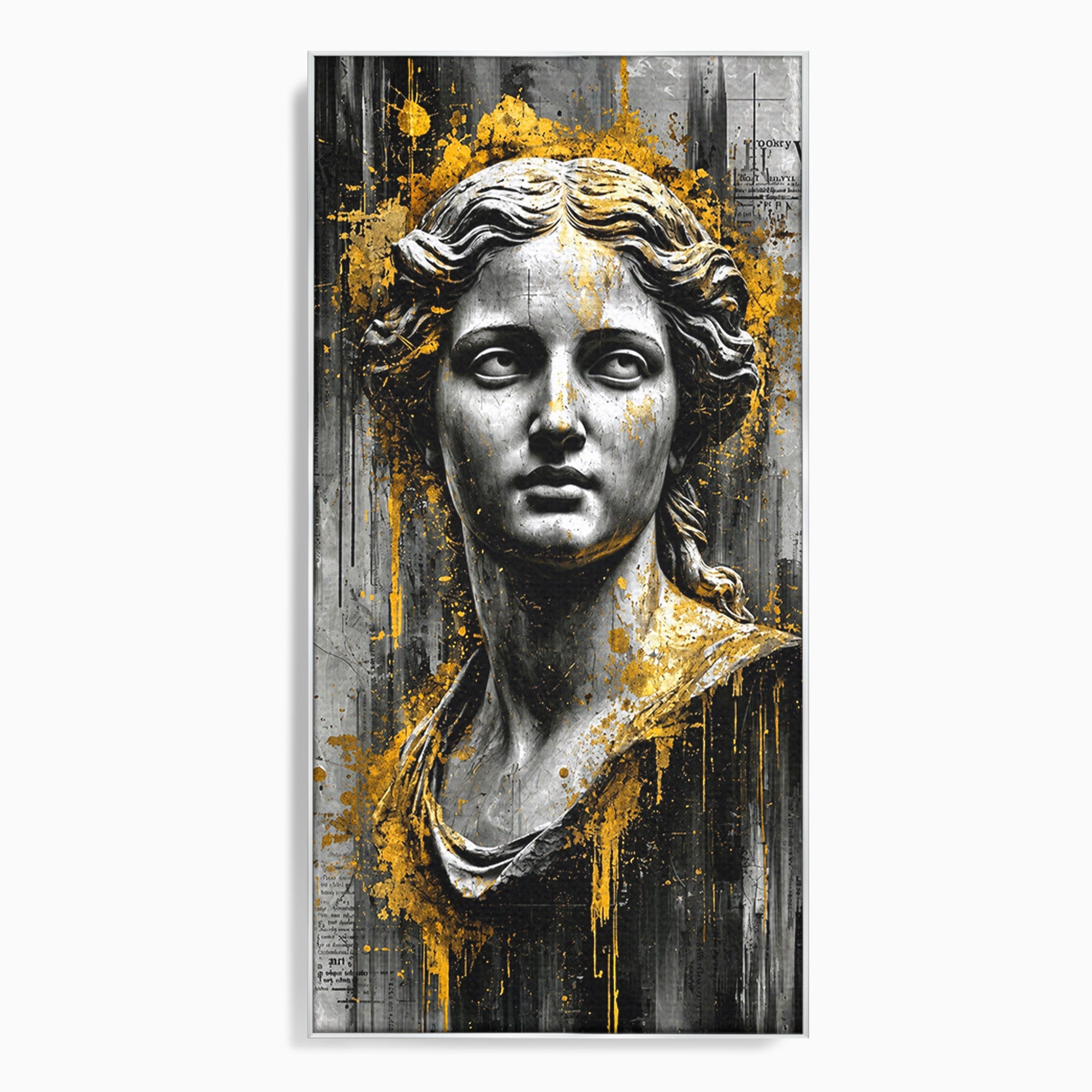 Tablou Canvas Premium LuxCanva® T1013, Zeita Antica, Zeita, Antic, Statuie, Arta, Dormitor, Culori Vibrante