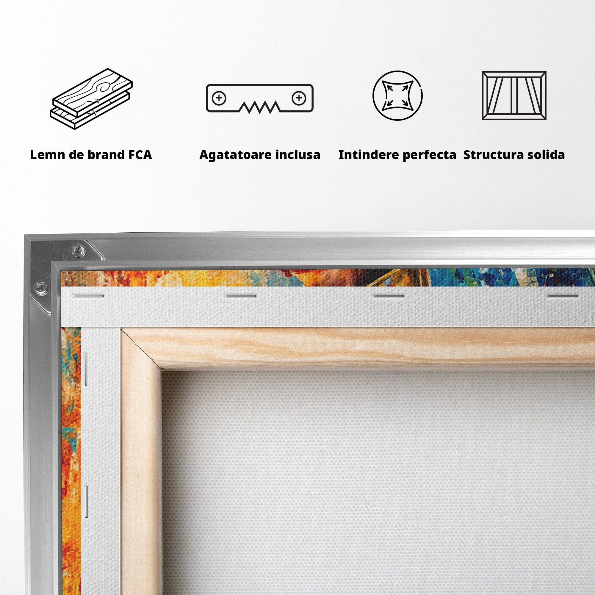 Tablou Canvas Premium LuxCanva® T1030, Razboinicul Spartan, Razboinic, Spartan, Istoric, Arta, Dormitor, Living, Culori Vibrante