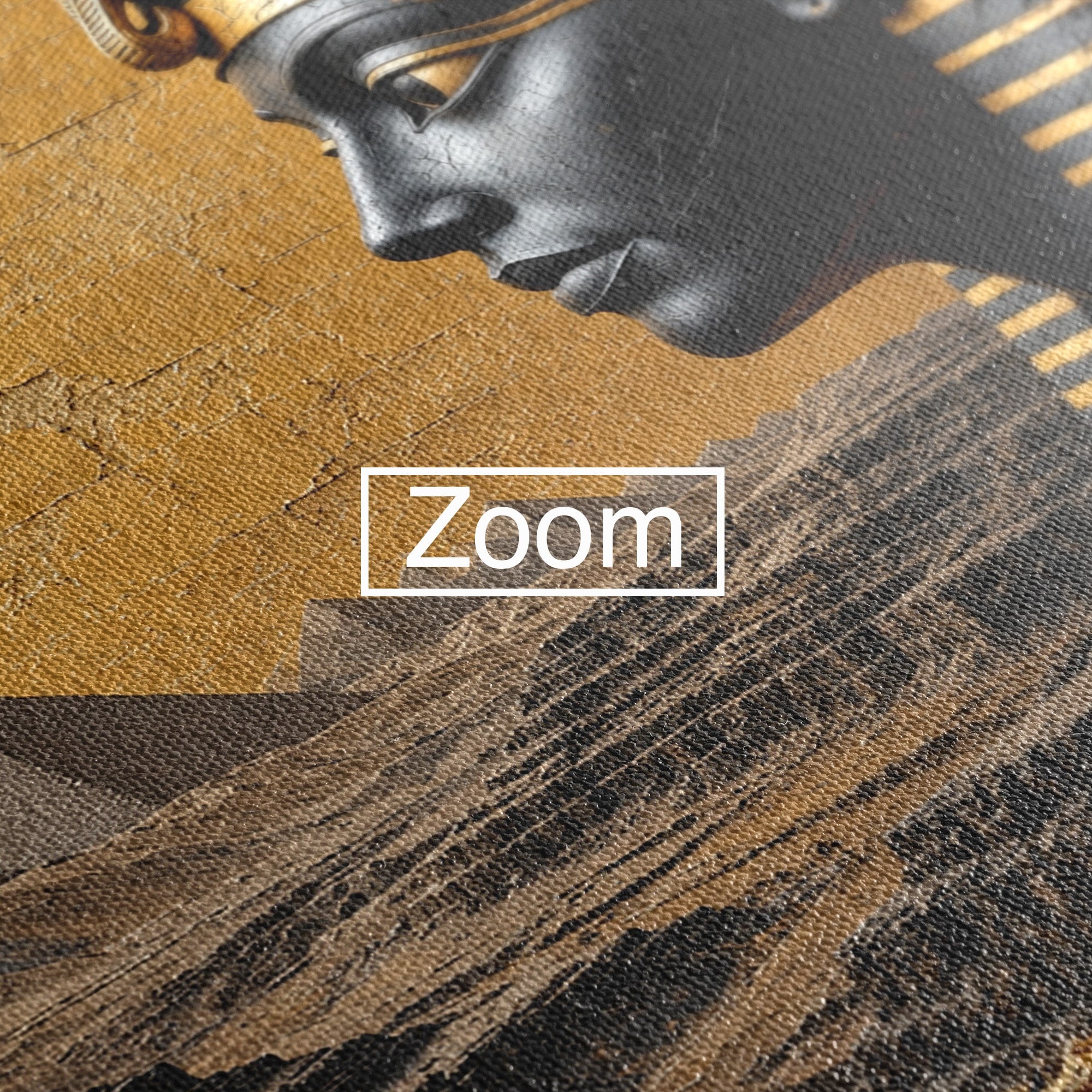 Tablou Canvas Premium LuxCanva® T1033, Faraonul Egiptean, Egipt, Faraon, Istorie, Piramida, Living, Culori Vibrante