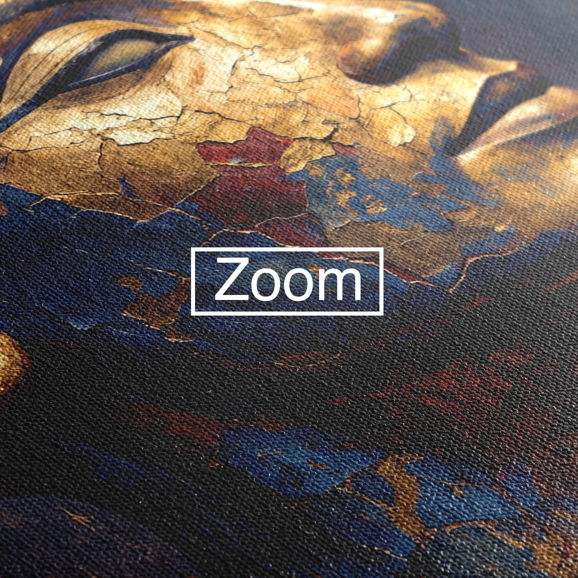 Tablou Canvas Premium LuxCanva® T1048, Profil Regal Egiptean, Egipt, Portret, Antic, Istorie, Dormitor, Culori Vibrante
