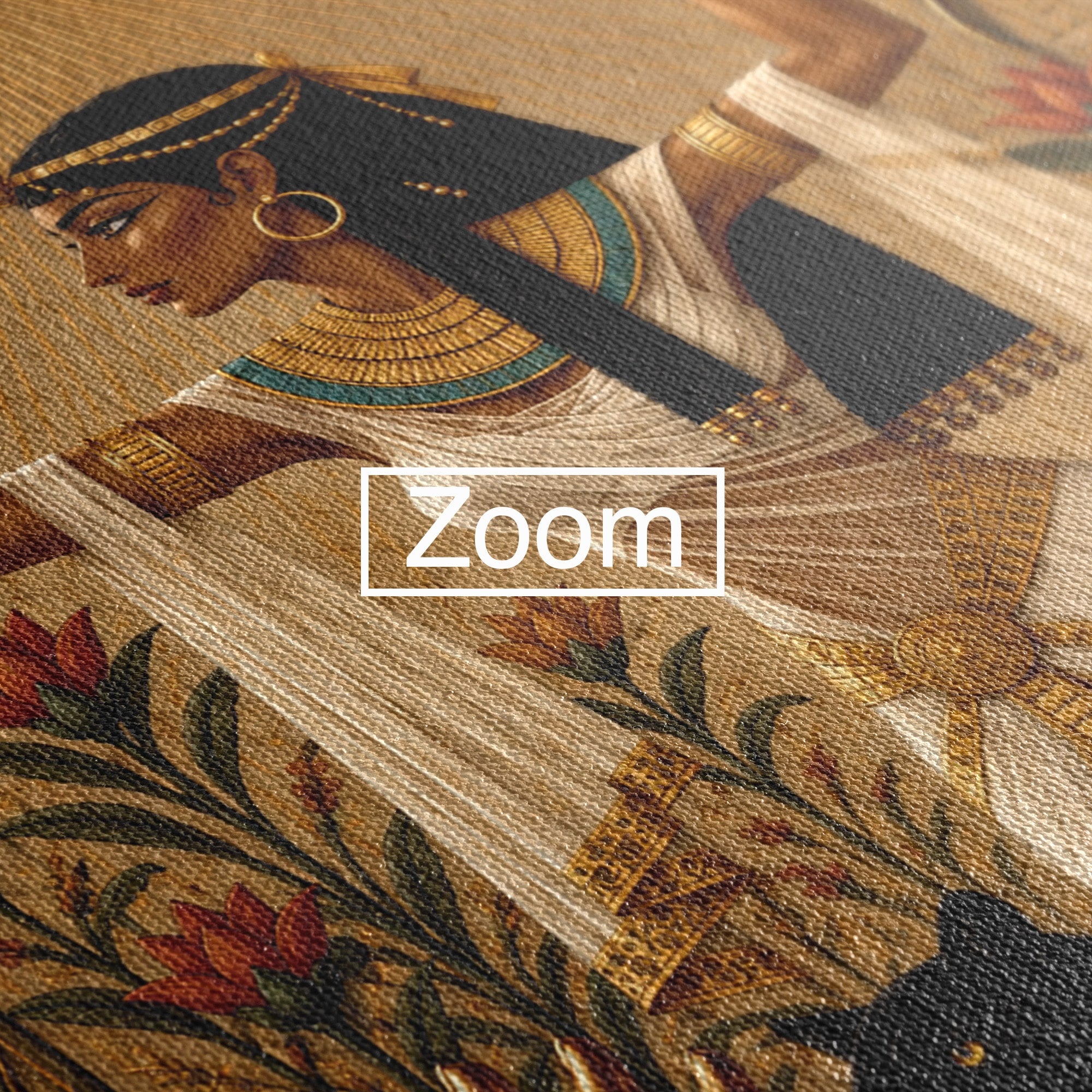 Tablou Canvas Premium LuxCanva® T1051, Zeita Egipteana, Egipt, Mitologie, Zeita, Pantera, Living, Culori Vibrante