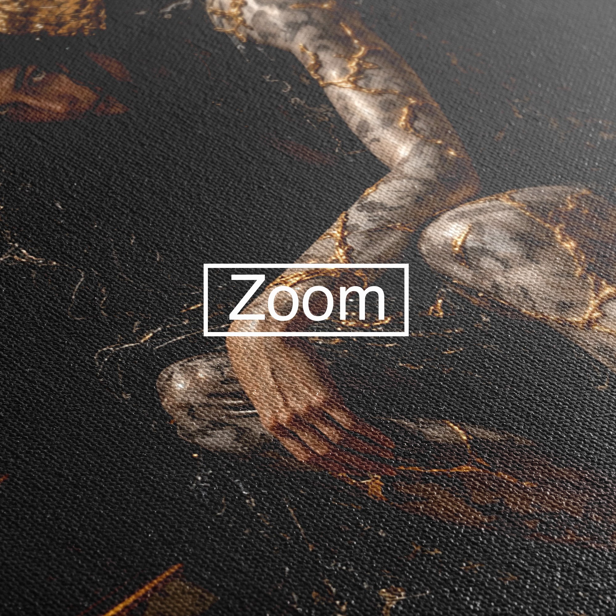 Tablou Canvas Premium LuxCanva® U1037, Regina Intunericului, Mistic, Putere,  Regina, Forta, Living, Culori Vibrante
