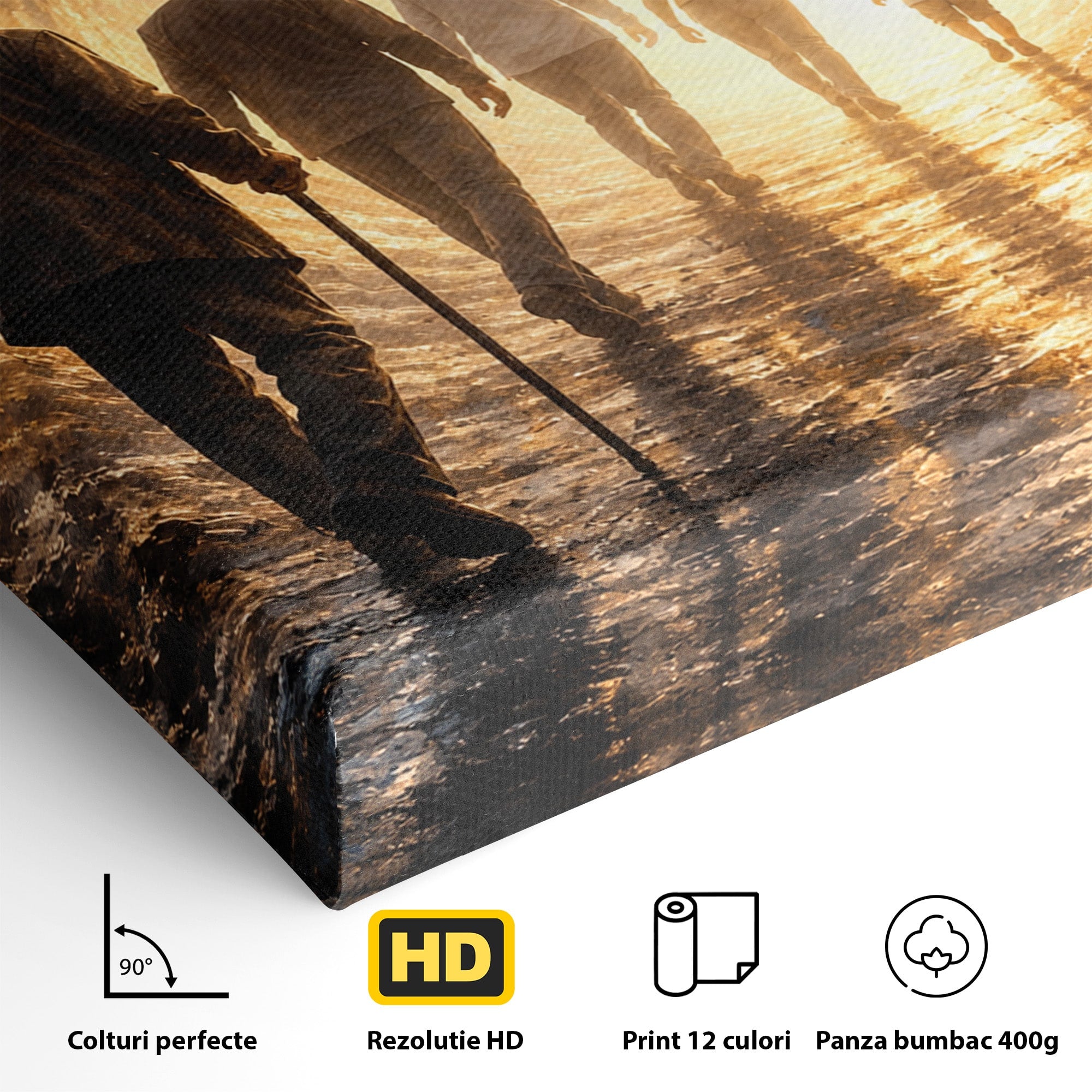 Tablou Canvas Premium LuxCanva® U1038, Calatoria Vietii, Tunel, Lumina, Familie, Viata, Reflectie, Living, Dormitor, Culori Vibrante