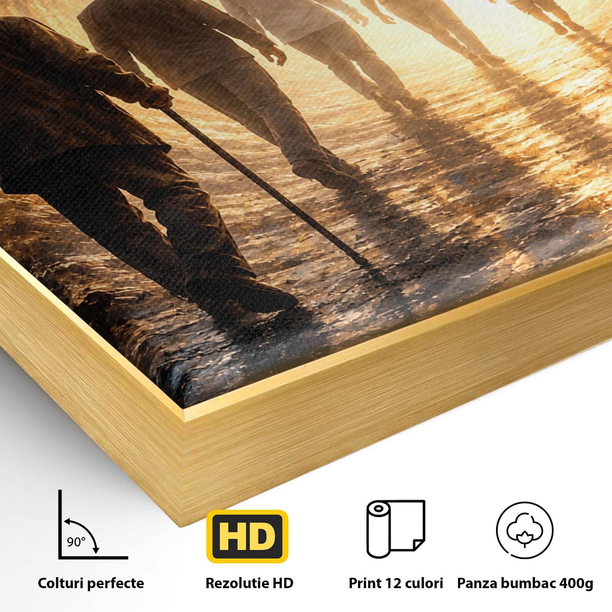Tablou Canvas Premium LuxCanva® U1038, Calatoria Vietii, Tunel, Lumina, Familie, Viata, Reflectie, Living, Dormitor, Culori Vibrante