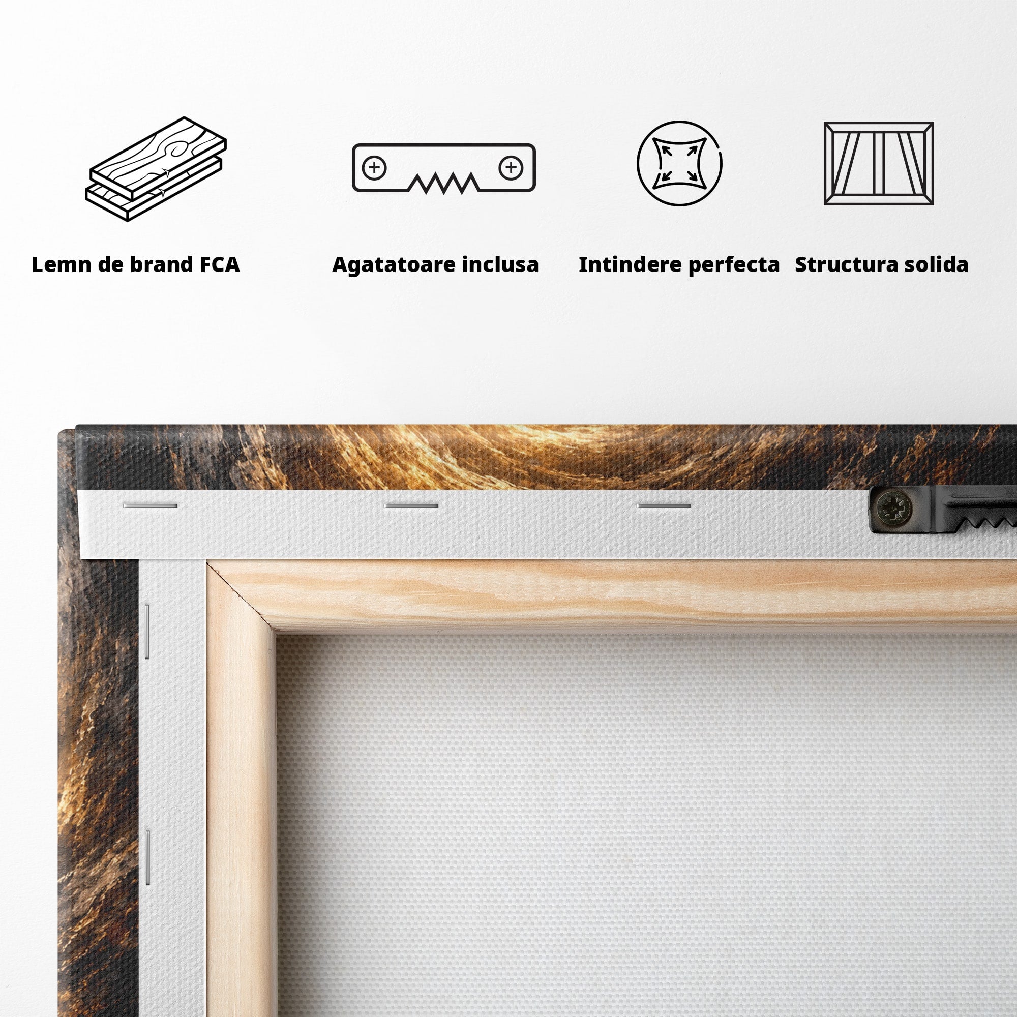 Tablou Canvas Premium LuxCanva® U1038, Calatoria Vietii, Tunel, Lumina, Familie, Viata, Reflectie, Living, Dormitor, Culori Vibrante