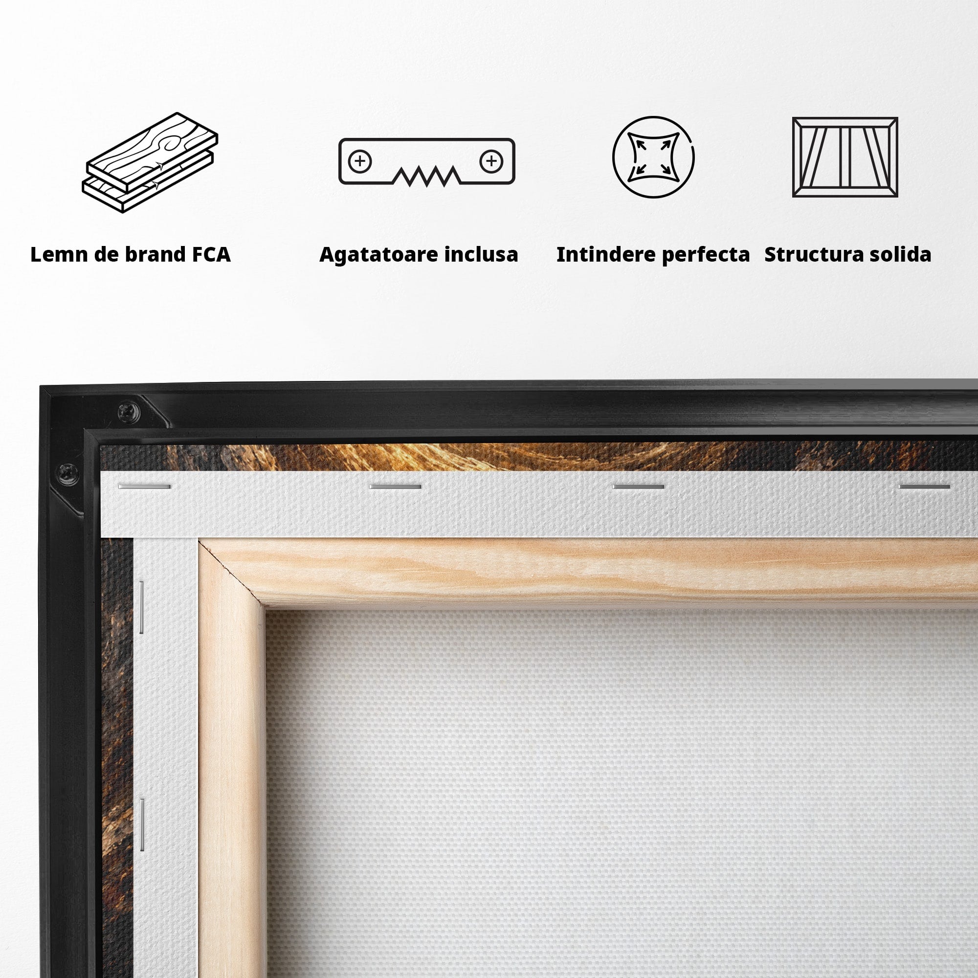 Tablou Canvas Premium LuxCanva® U1038, Calatoria Vietii, Tunel, Lumina, Familie, Viata, Reflectie, Living, Dormitor, Culori Vibrante