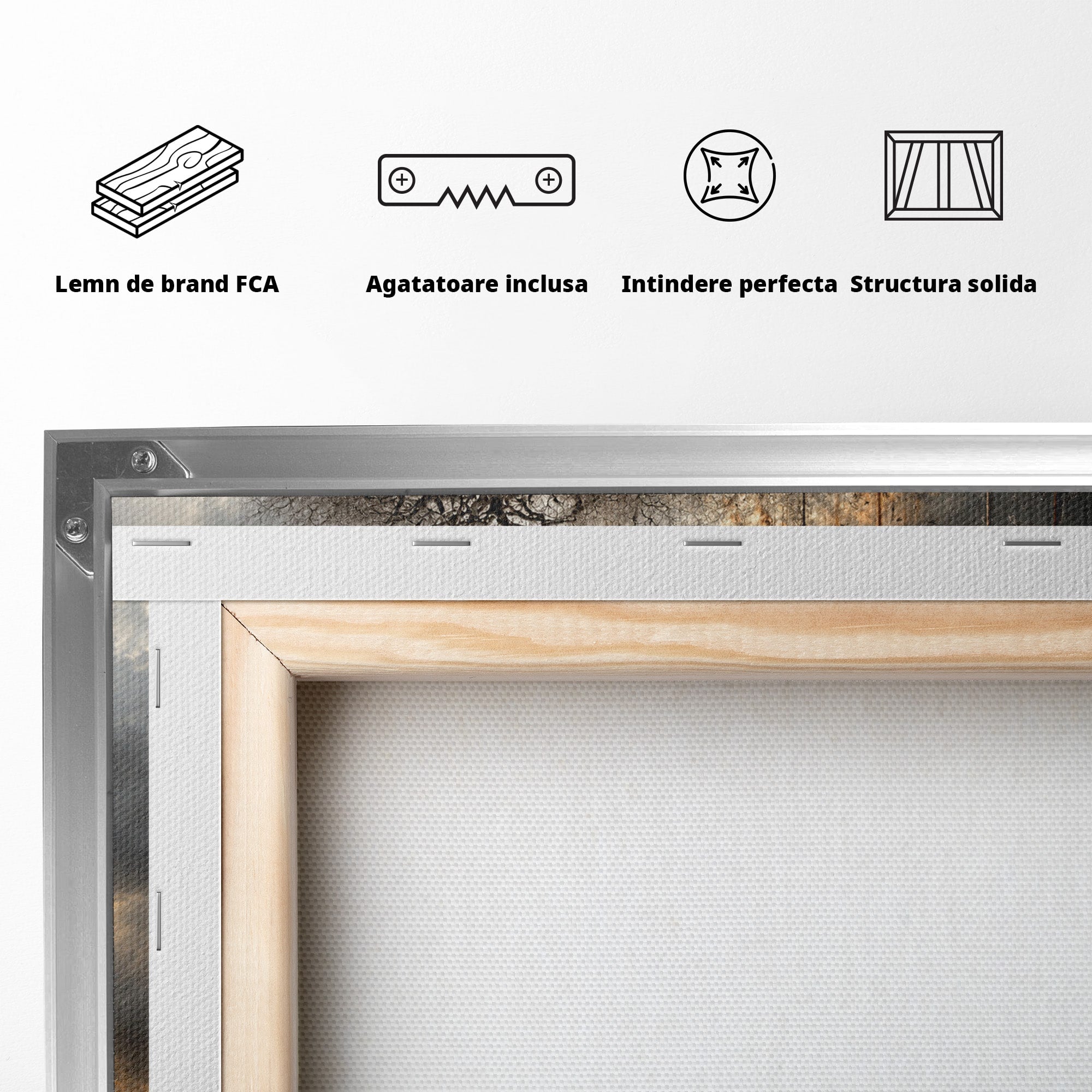 Tablou Canvas Premium LuxCanva® U1053, Meditatie In Natura, Vis, Copac, Meditatie, Natura, Dormitor, Culori Vibrante