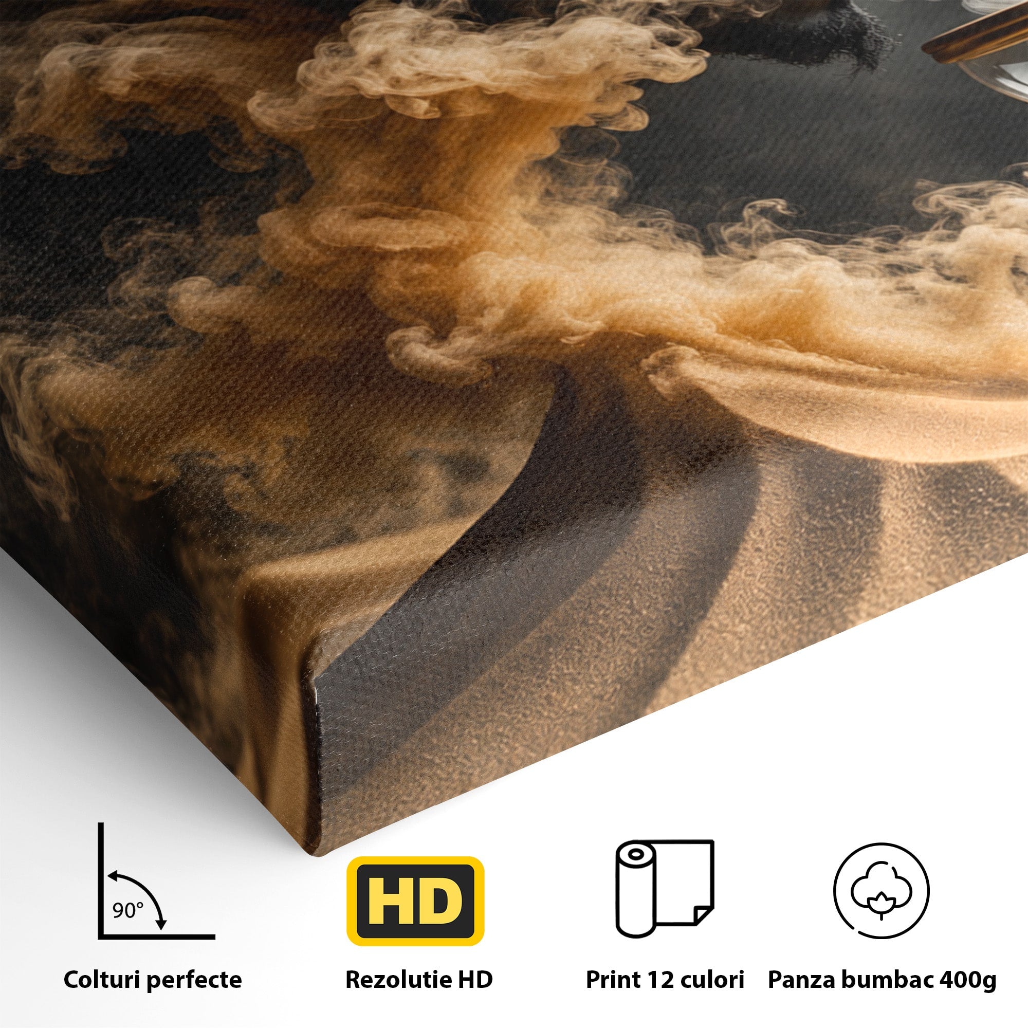 Tablou Canvas Premium LuxCanva® U1059, Demonul Desertului,  Mistic, Fantasy, Demon, Desert,Dormitor, Living, Culori Vibrante