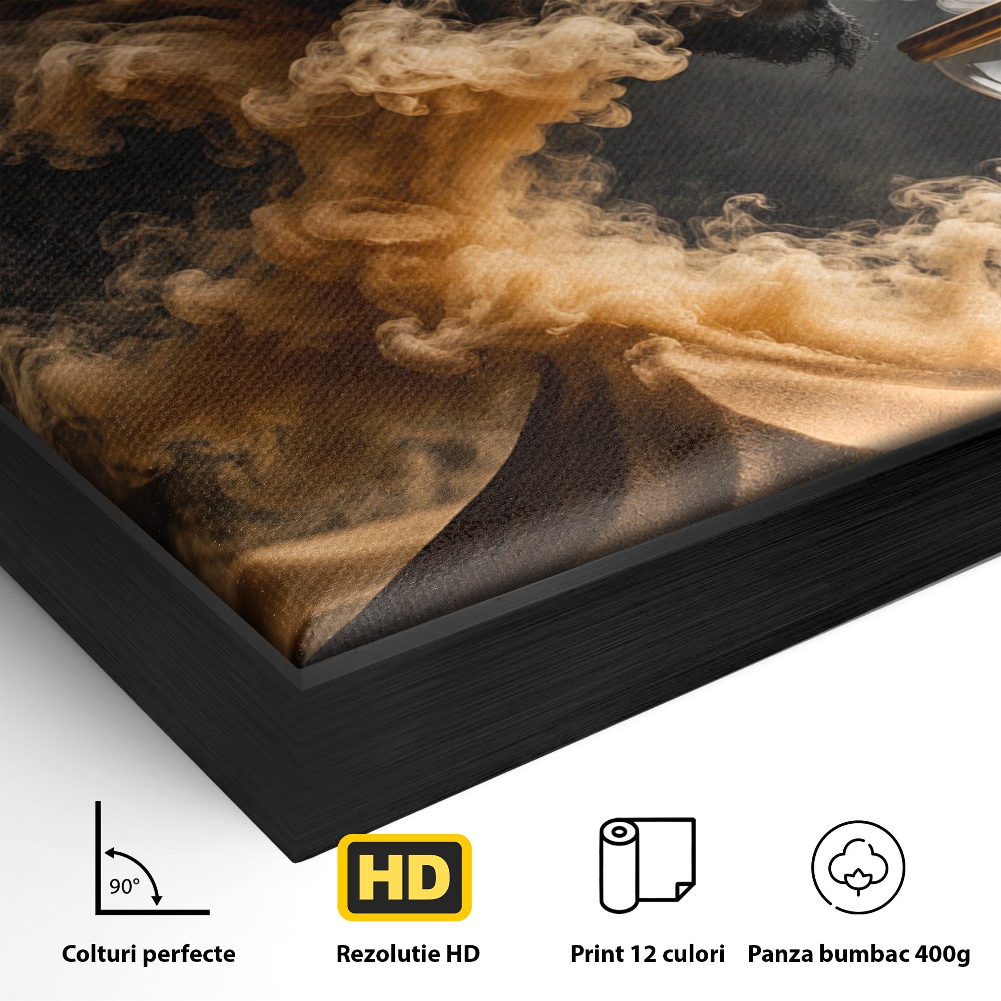 Tablou Canvas Premium LuxCanva® U1059, Demonul Desertului,  Mistic, Fantasy, Demon, Desert,Dormitor, Living, Culori Vibrante