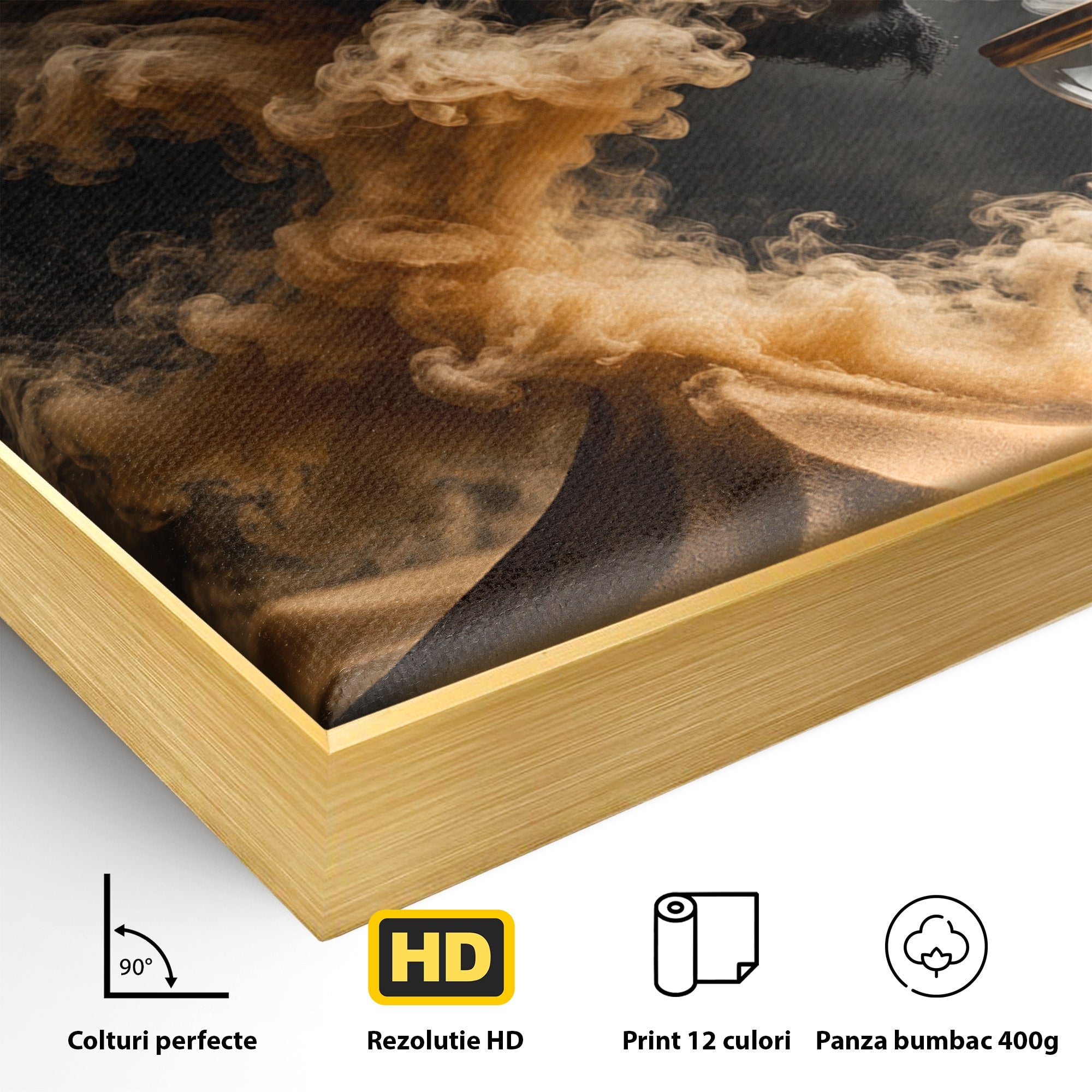 Tablou Canvas Premium LuxCanva® U1059, Demonul Desertului,  Mistic, Fantasy, Demon, Desert,Dormitor, Living, Culori Vibrante