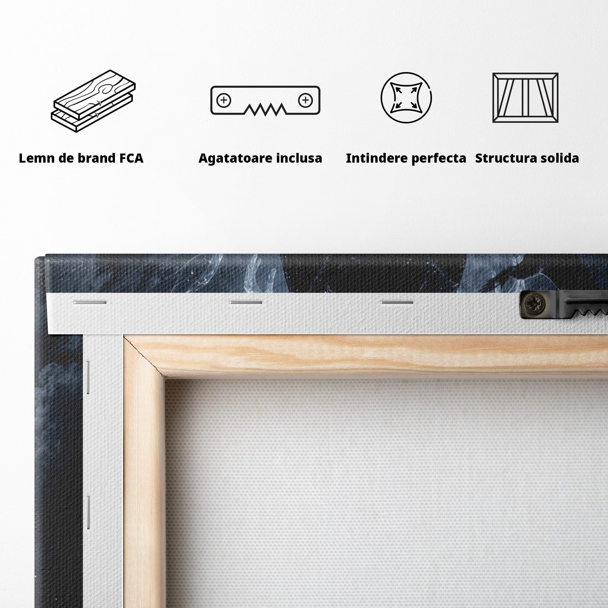 Tablou Canvas Premium LuxCanva® U1064, Entitati Mistice, Fantezie, Noapte, Entitati, Mistic, Living, Culori Vibrante