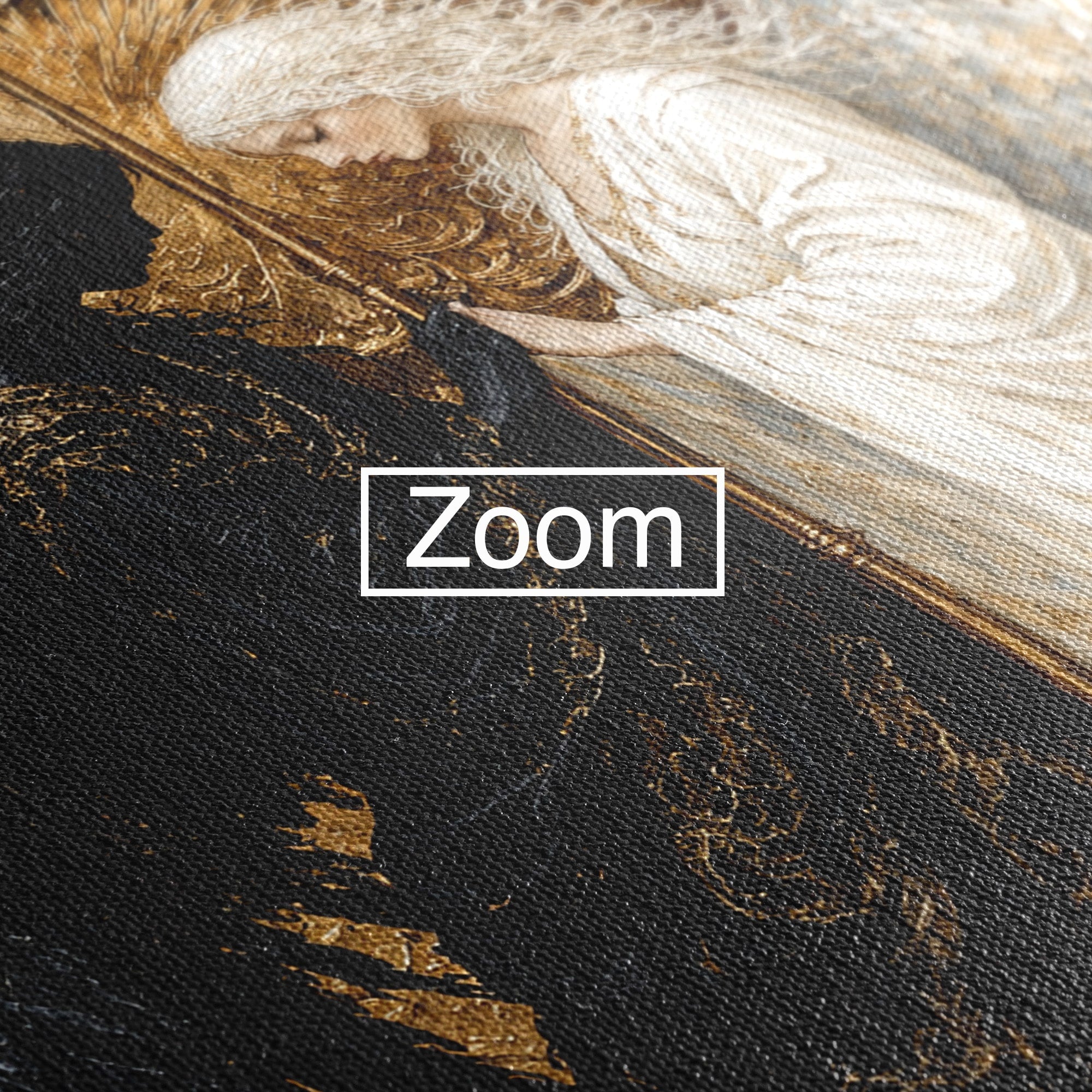 Tablou Canvas Premium LuxCanva® U1090, Ingerul si Demonul, Dualitate, Simbolism, Demon, Inger, Dormitor, Culori Vibrante