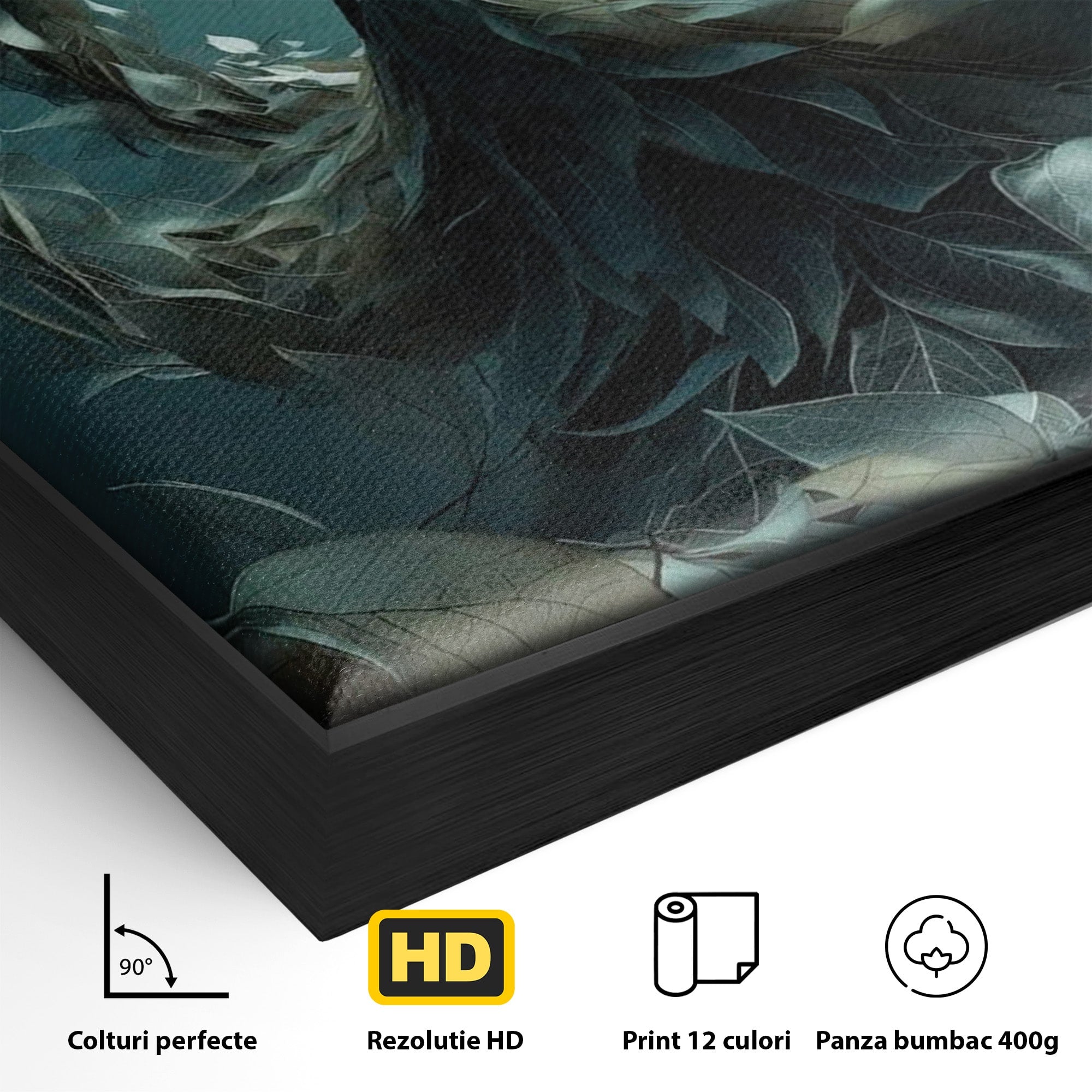 Tablou Canvas Premium LuxCanva® U1096, Femeie In Spirala Naturii,  Artistic, Femeie, Natură, Spirală, Dormitor, Culori Vibrante