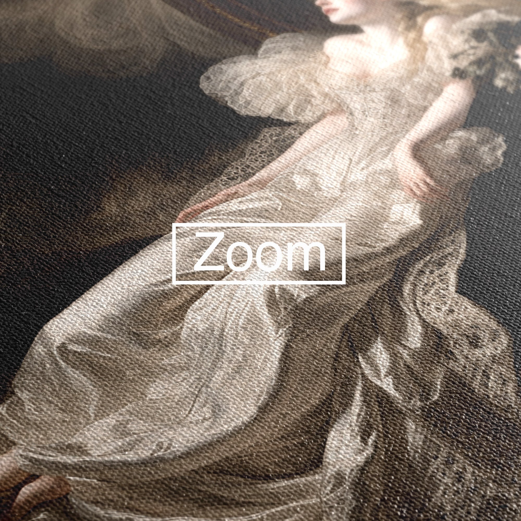 Tablou Canvas Premium LuxCanva® U1133, Visul Romantic, Femeie, Eleganta, Visare, Romantic, Dormitor, Culori Vibrante