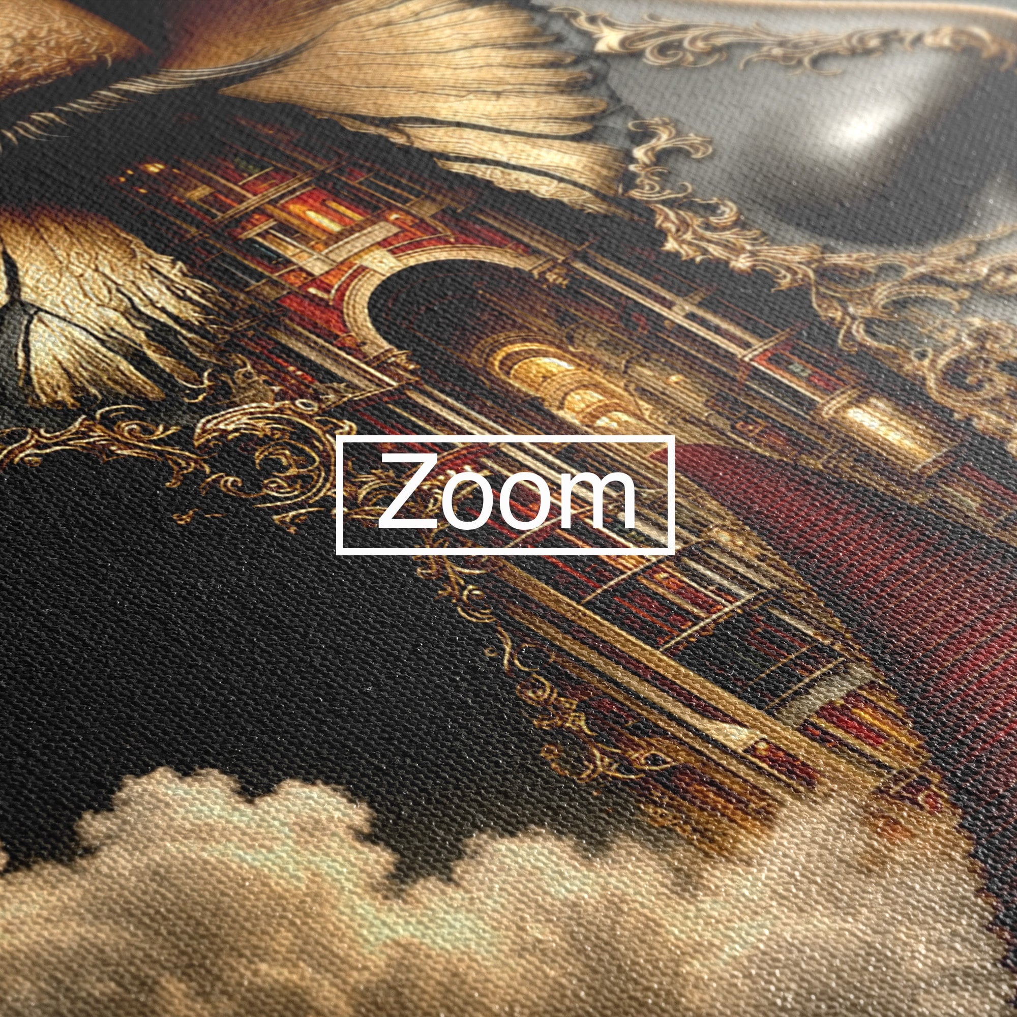 Tablou Canvas Premium LuxCanva® U1160, Chipul Fanteziei, Surrealism, Arta, Chip, Fantezie, Dormitor, Culori Vibrante
