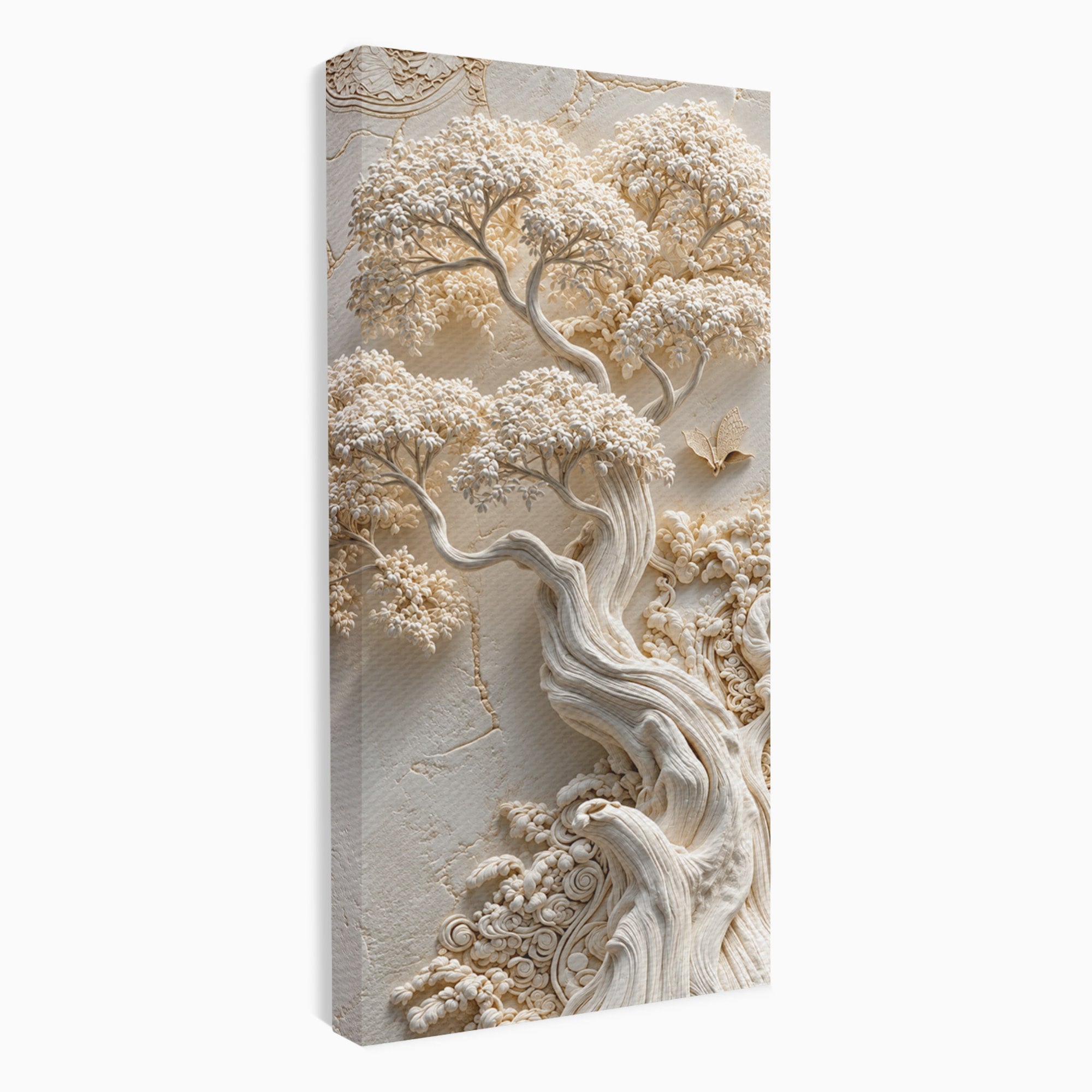 Tablou Canvas Premium LuxCanva® U1168, Arborele Elegantei, Copac, Natura, Relief, Hol, Dormitor, Culori Vibrante