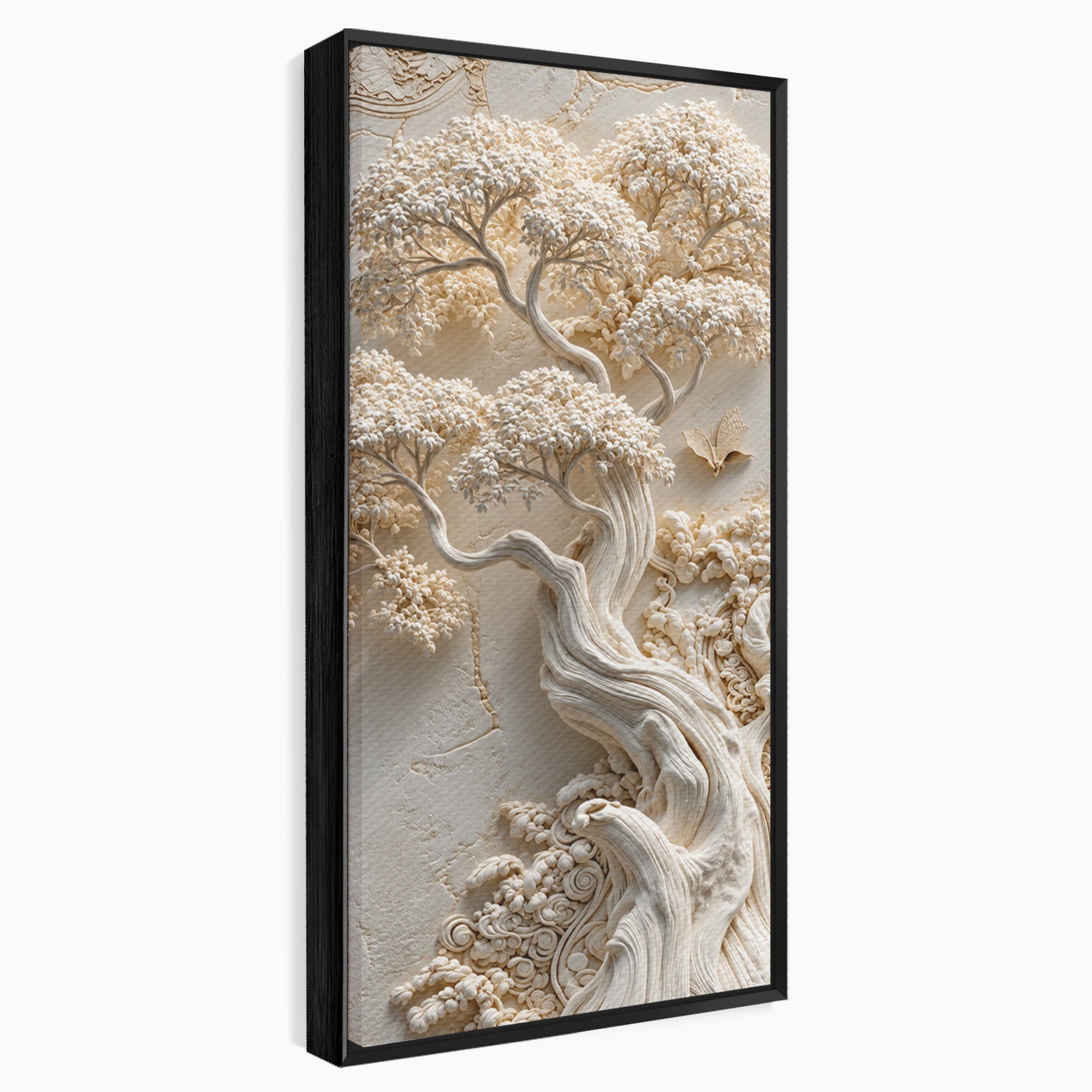 Tablou Canvas Premium LuxCanva® U1168, Arborele Elegantei, Copac, Natura, Relief, Hol, Dormitor, Culori Vibrante