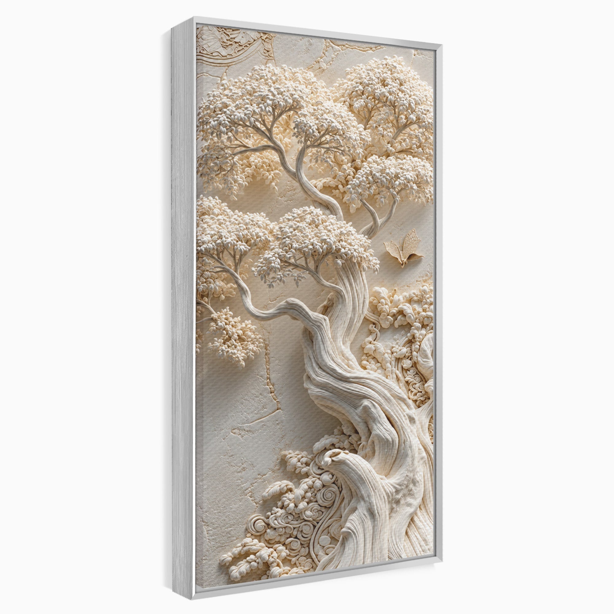 Tablou Canvas Premium LuxCanva® U1168, Arborele Elegantei, Copac, Natura, Relief, Hol, Dormitor, Culori Vibrante