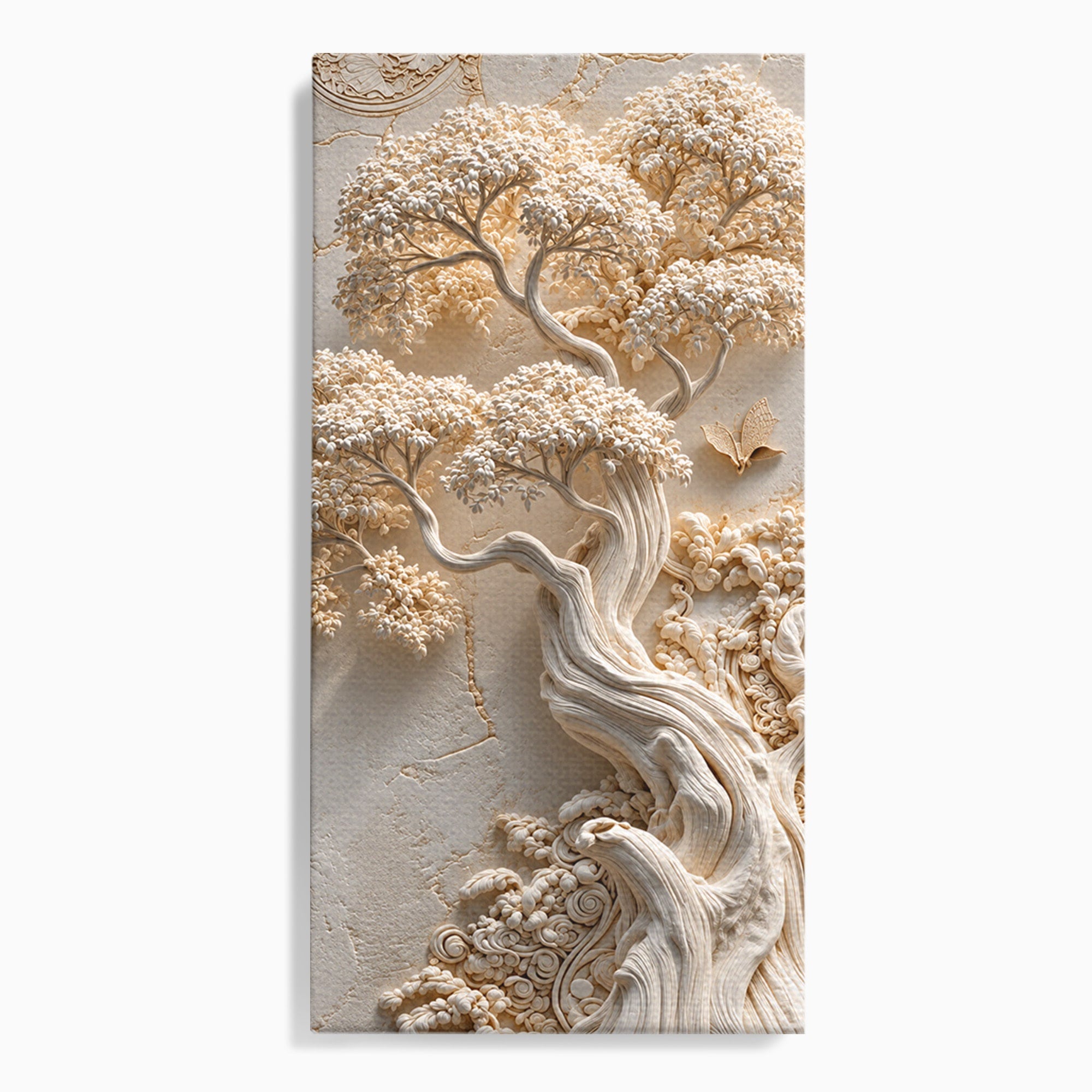 Tablou Canvas Premium LuxCanva® U1168, Arborele Elegantei, Copac, Natura, Relief, Hol, Dormitor, Culori Vibrante