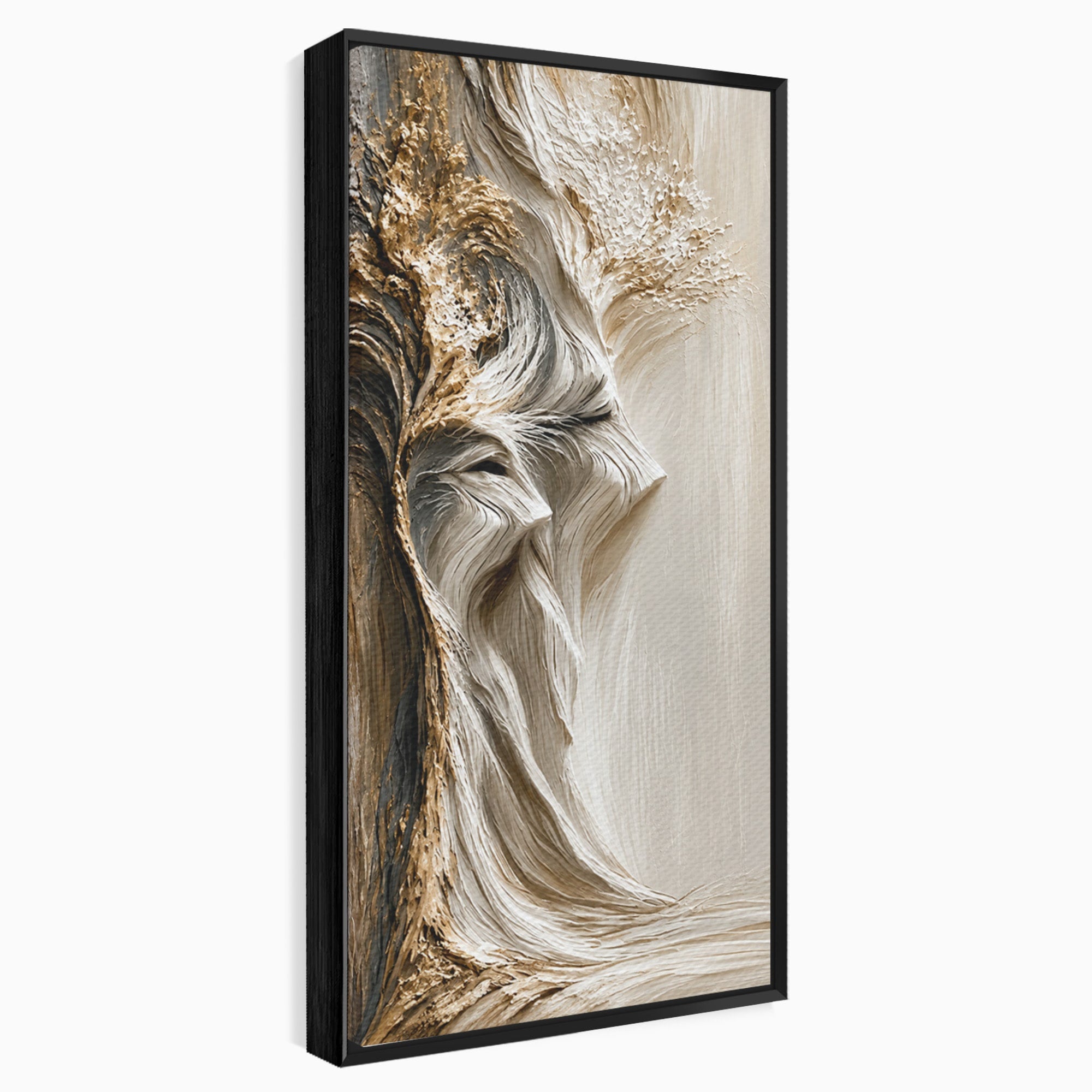 Tablou Canvas Premium LuxCanva® U1171, Chipuri In Arbore, Abstract, Textura, Arbore, Chipuri, Living, Culori Vibrante