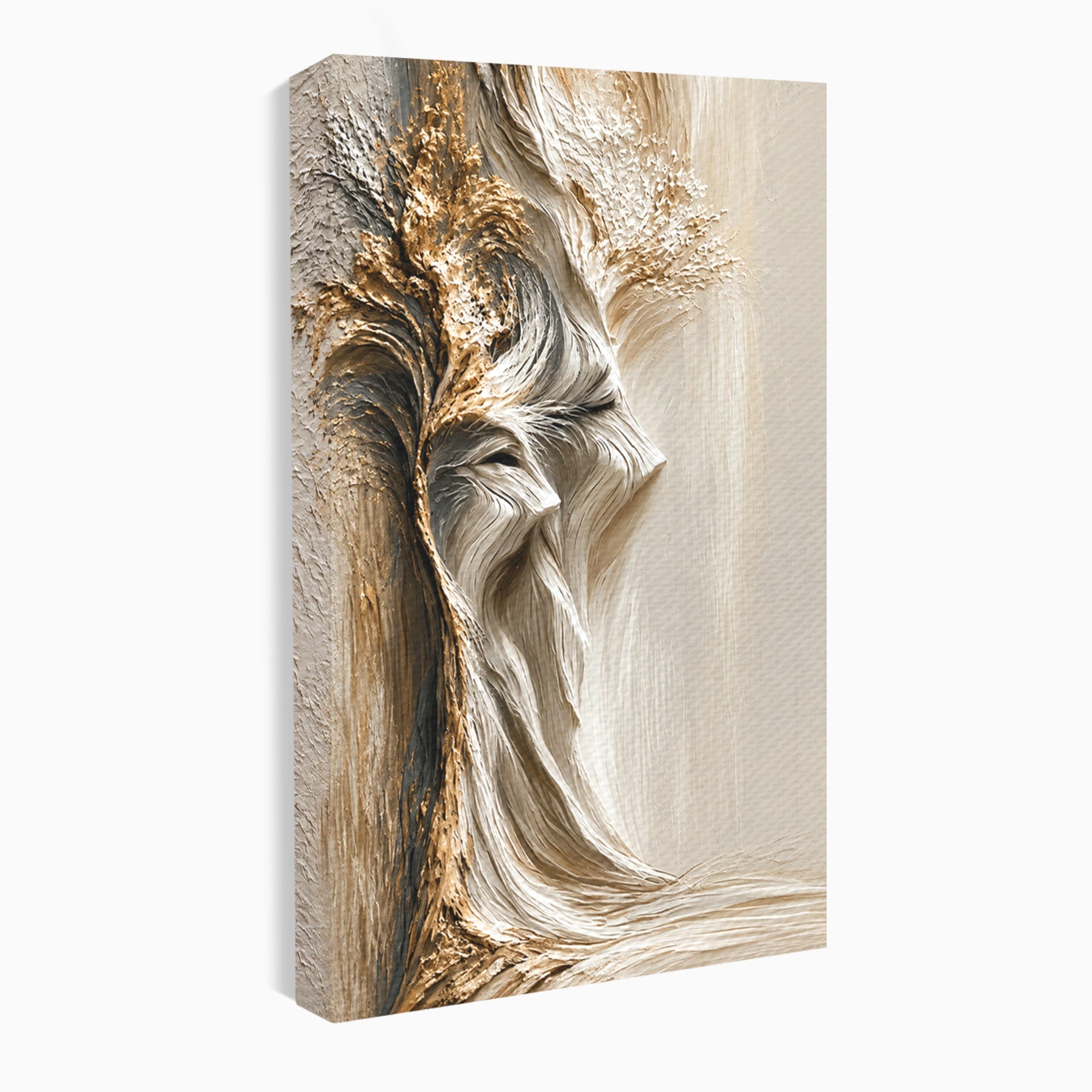 Tablou Canvas Premium LuxCanva® U1171, Chipuri In Arbore, Abstract, Textura, Arbore, Chipuri, Living, Culori Vibrante