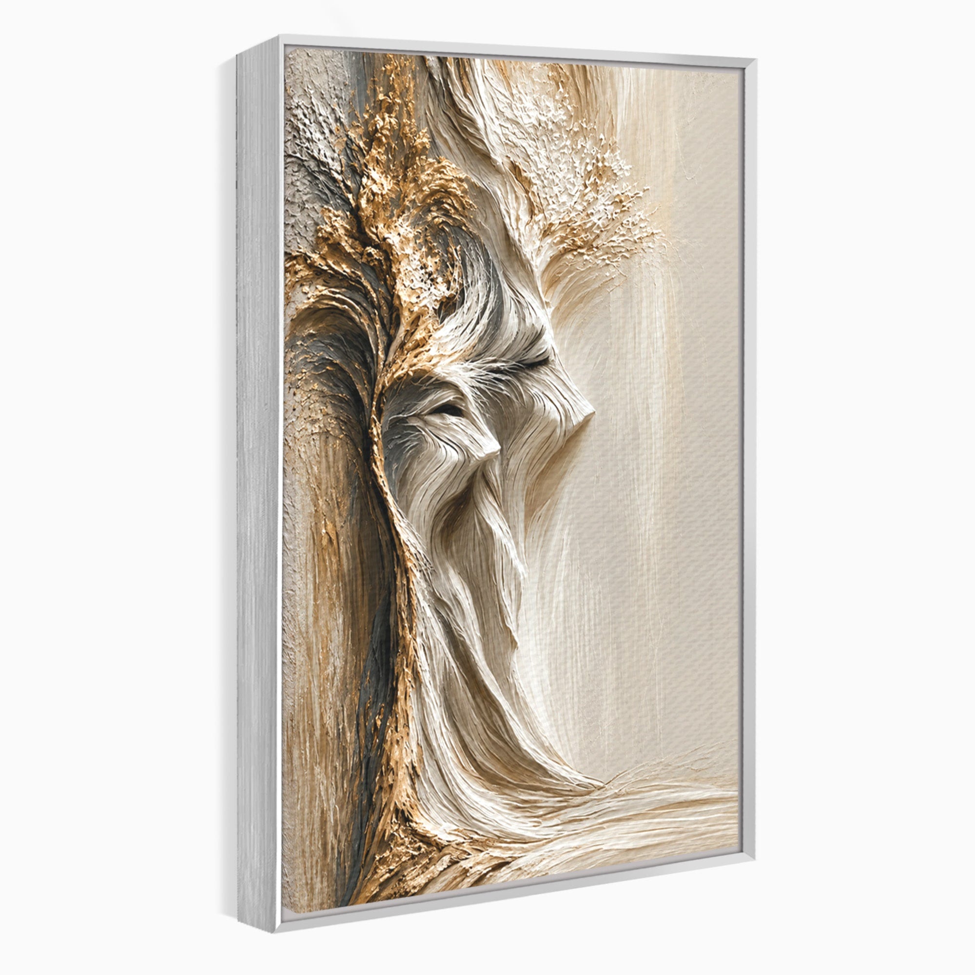 Tablou Canvas Premium LuxCanva® U1171, Chipuri In Arbore, Abstract, Textura, Arbore, Chipuri, Living, Culori Vibrante