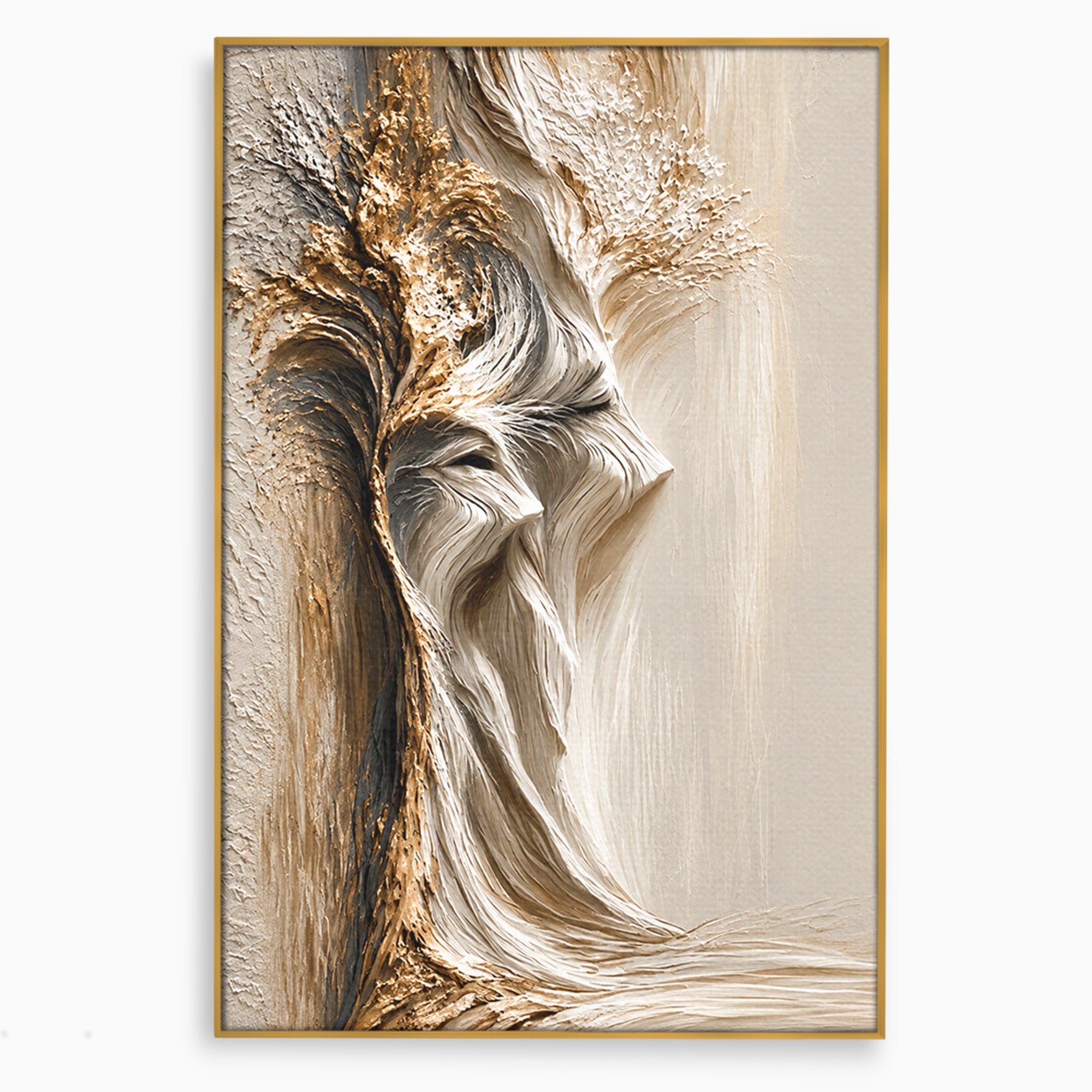 Tablou Canvas Premium LuxCanva® U1171, Chipuri In Arbore, Abstract, Textura, Arbore, Chipuri, Living, Culori Vibrante