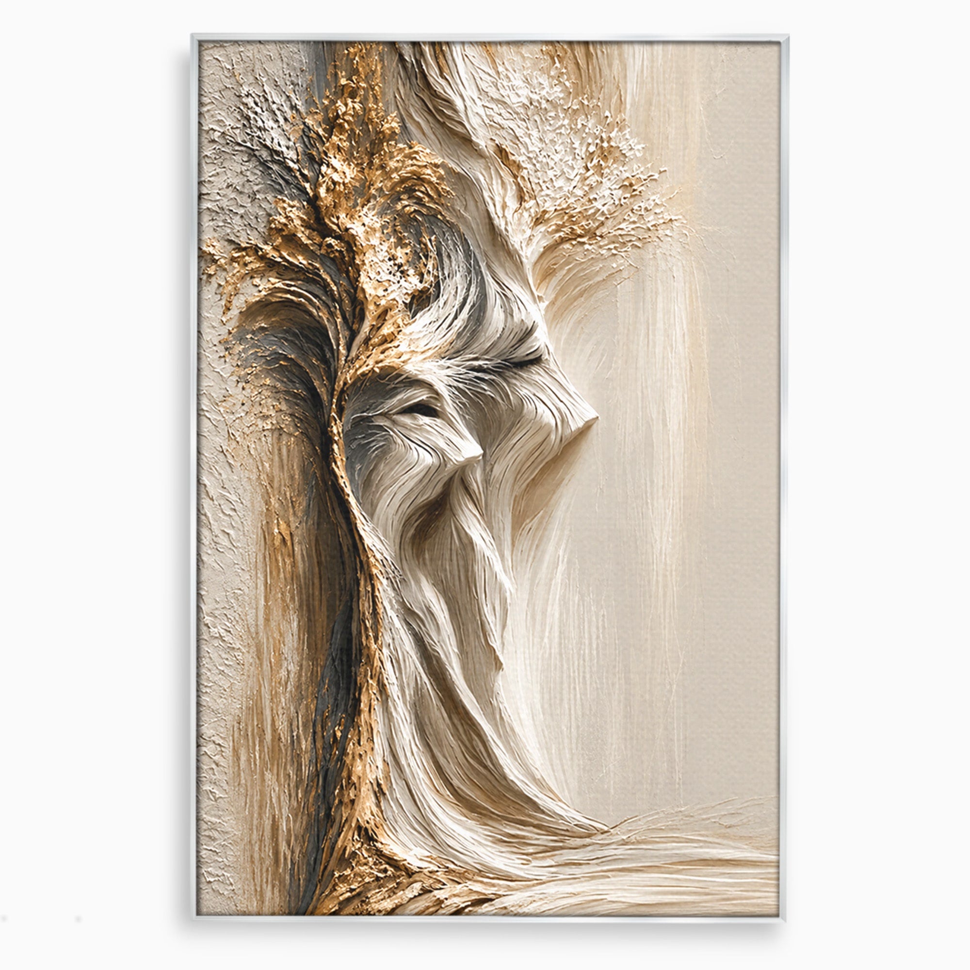 Tablou Canvas Premium LuxCanva® U1171, Chipuri In Arbore, Abstract, Textura, Arbore, Chipuri, Living, Culori Vibrante