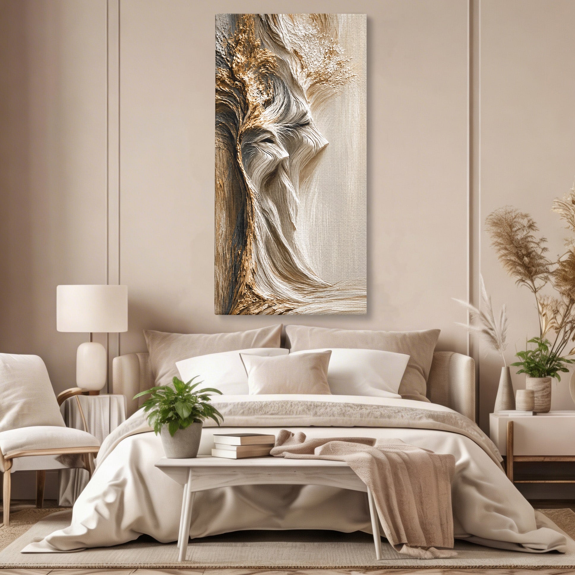 Tablou Canvas Premium LuxCanva® U1171, Chipuri In Arbore, Abstract, Textura, Arbore, Chipuri, Living, Culori Vibrante