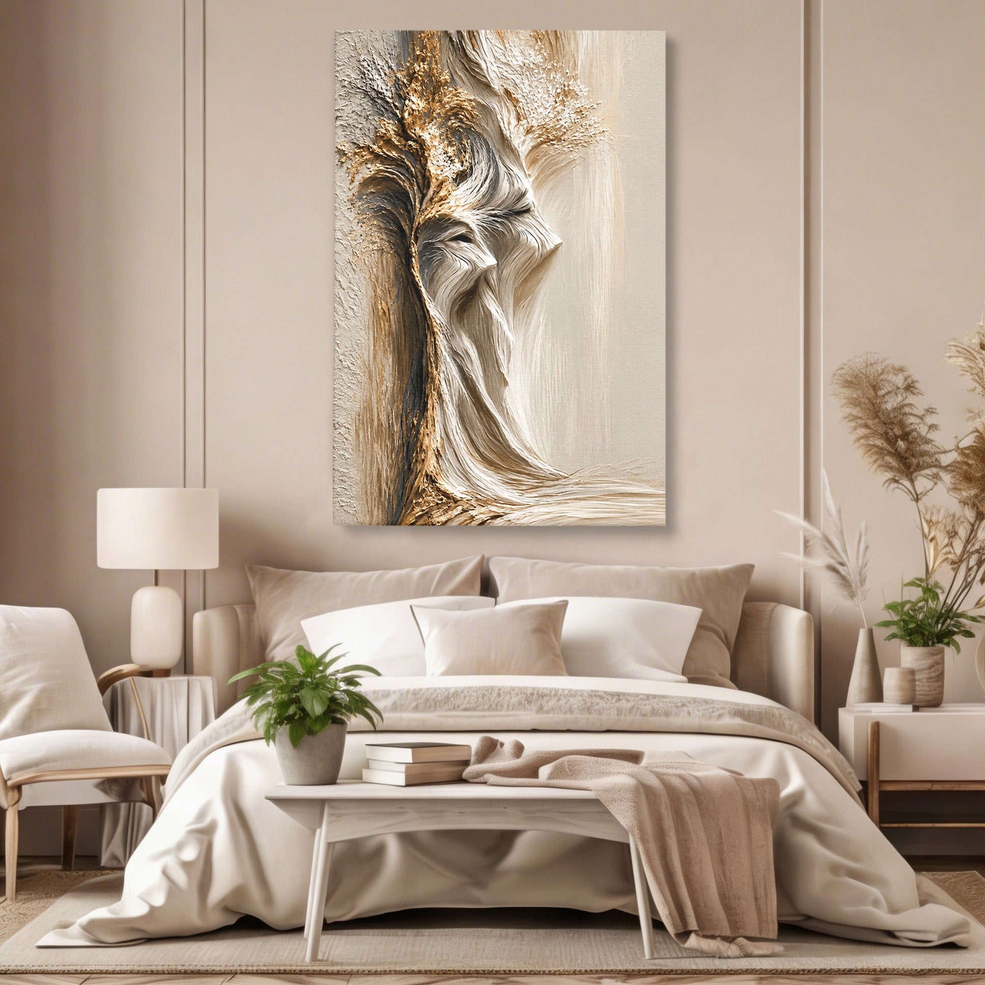 Tablou Canvas Premium LuxCanva® U1171, Chipuri In Arbore, Abstract, Textura, Arbore, Chipuri, Living, Culori Vibrante