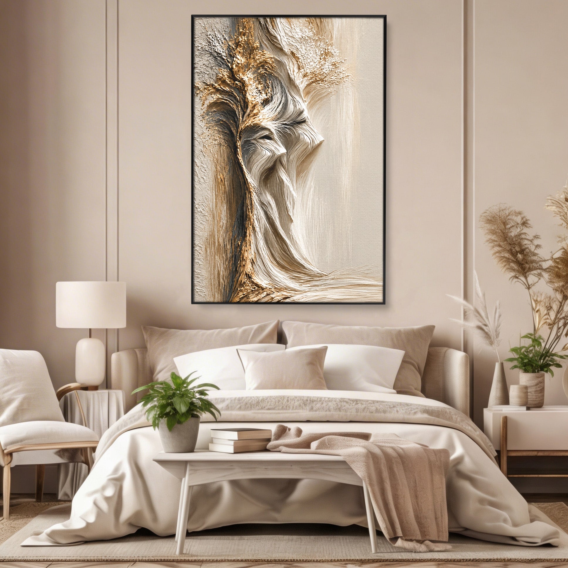 Tablou Canvas Premium LuxCanva® U1171, Chipuri In Arbore, Abstract, Textura, Arbore, Chipuri, Living, Culori Vibrante