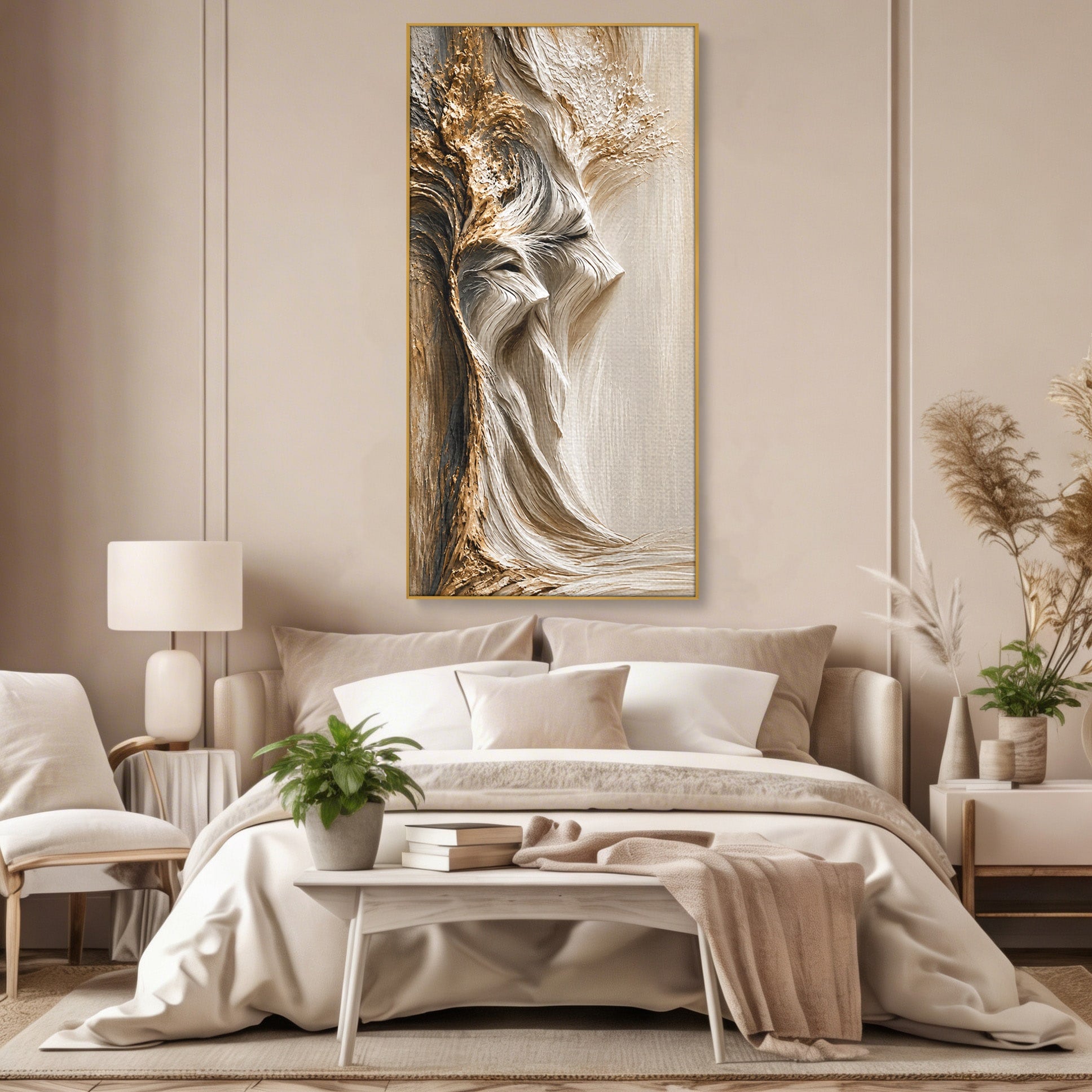 Tablou Canvas Premium LuxCanva® U1171, Chipuri In Arbore, Abstract, Textura, Arbore, Chipuri, Living, Culori Vibrante