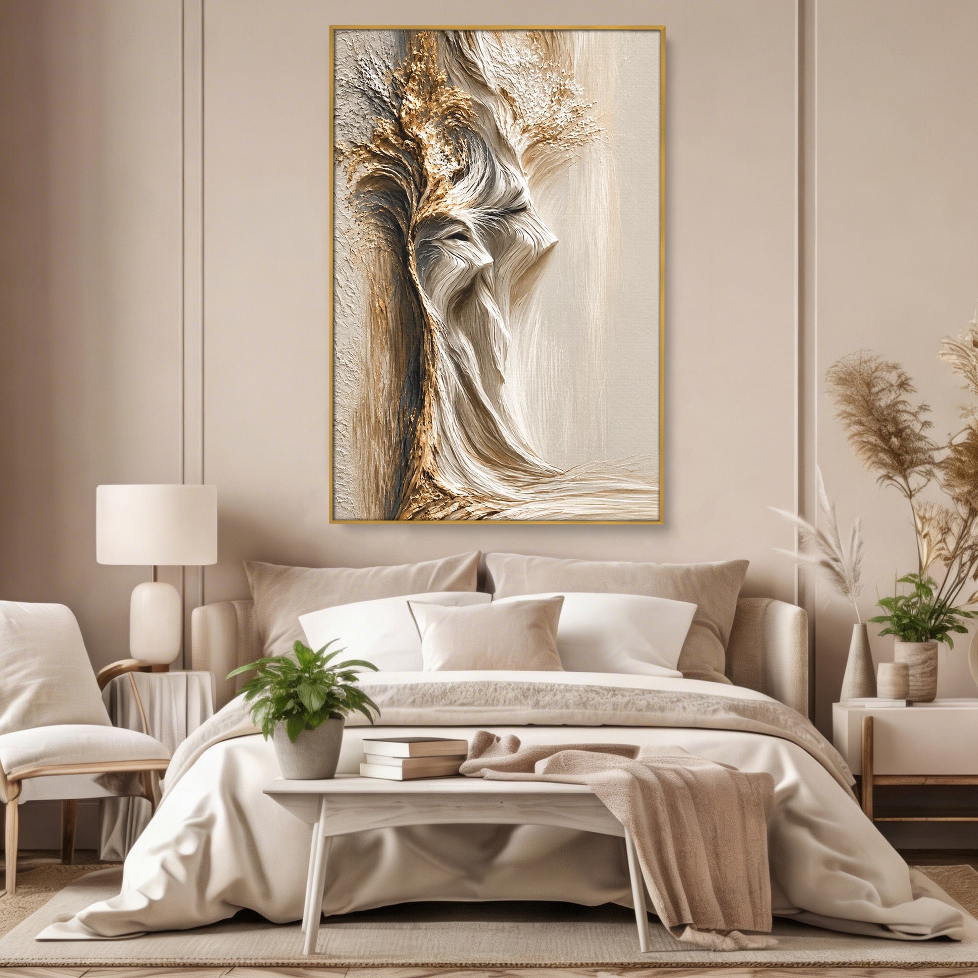 Tablou Canvas Premium LuxCanva® U1171, Chipuri In Arbore, Abstract, Textura, Arbore, Chipuri, Living, Culori Vibrante