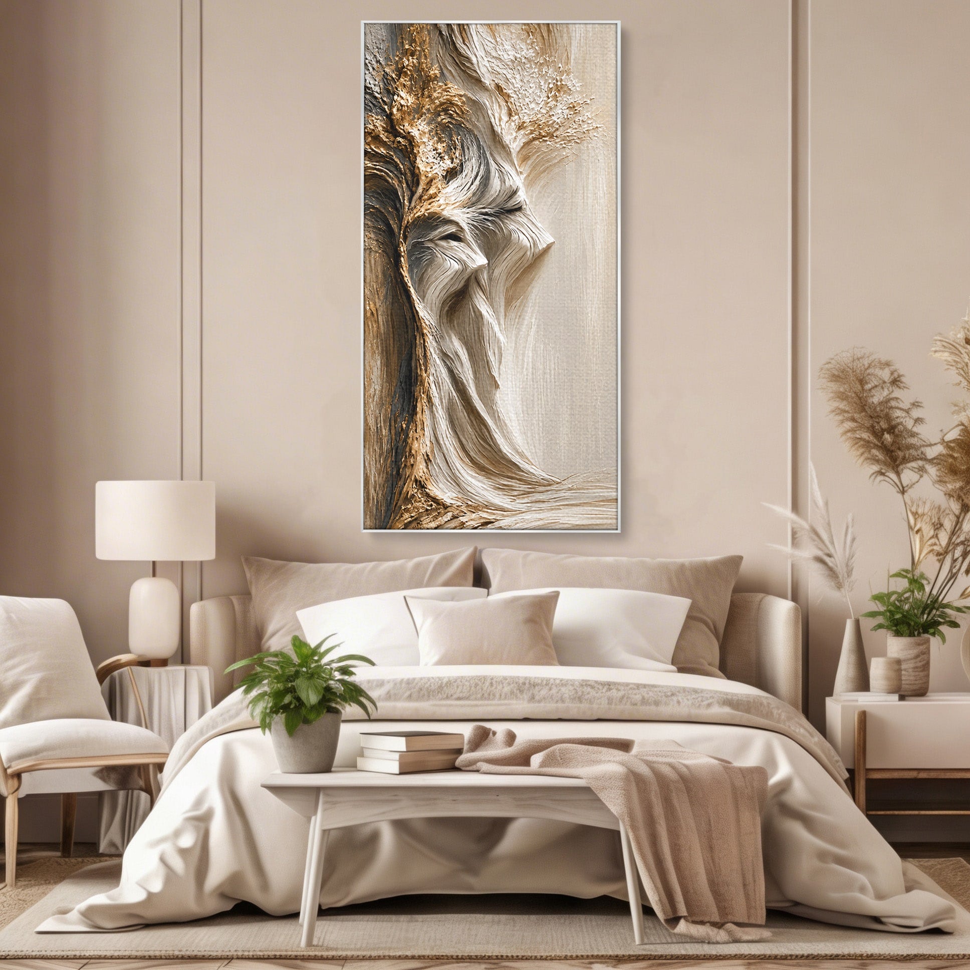 Tablou Canvas Premium LuxCanva® U1171, Chipuri In Arbore, Abstract, Textura, Arbore, Chipuri, Living, Culori Vibrante
