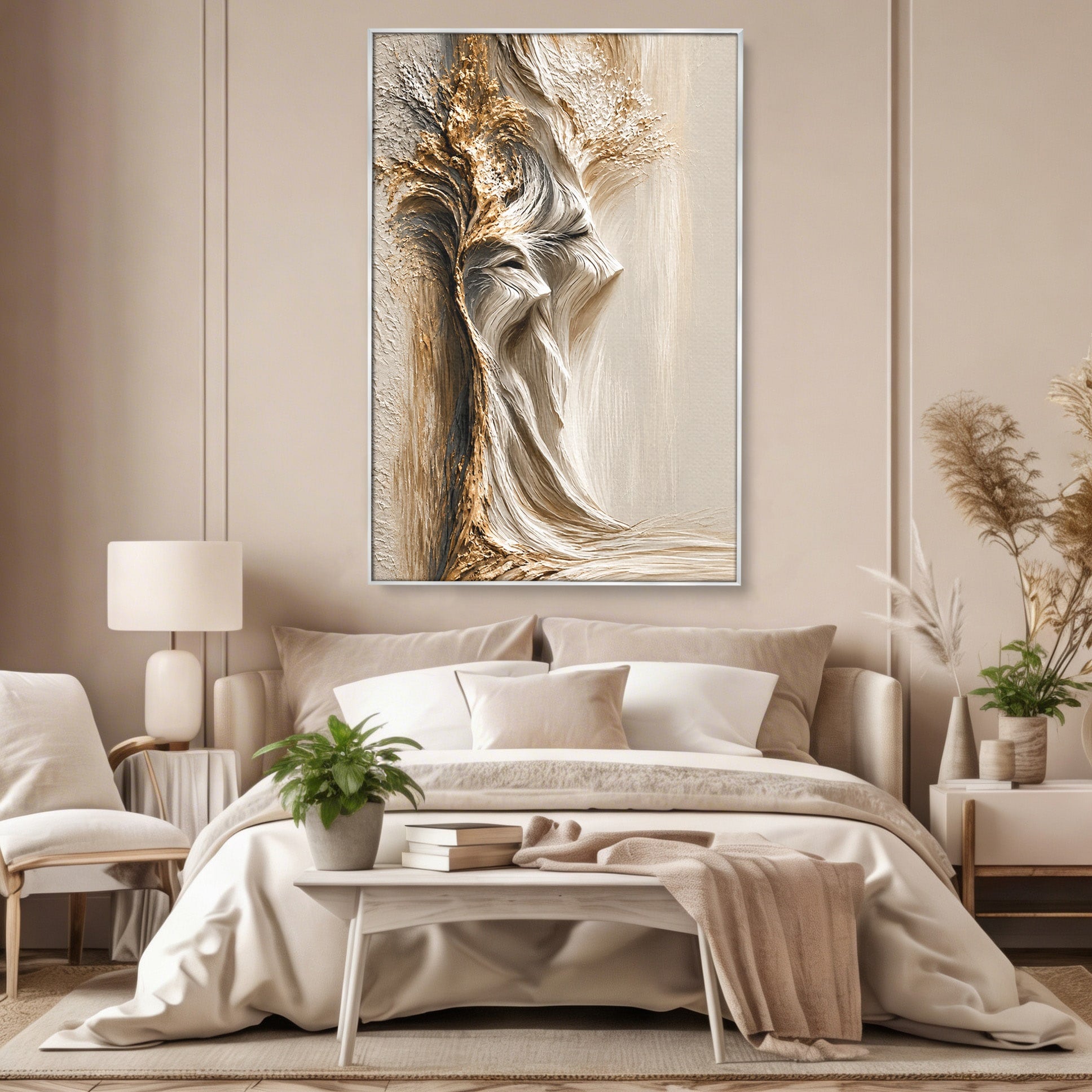 Tablou Canvas Premium LuxCanva® U1171, Chipuri In Arbore, Abstract, Textura, Arbore, Chipuri, Living, Culori Vibrante