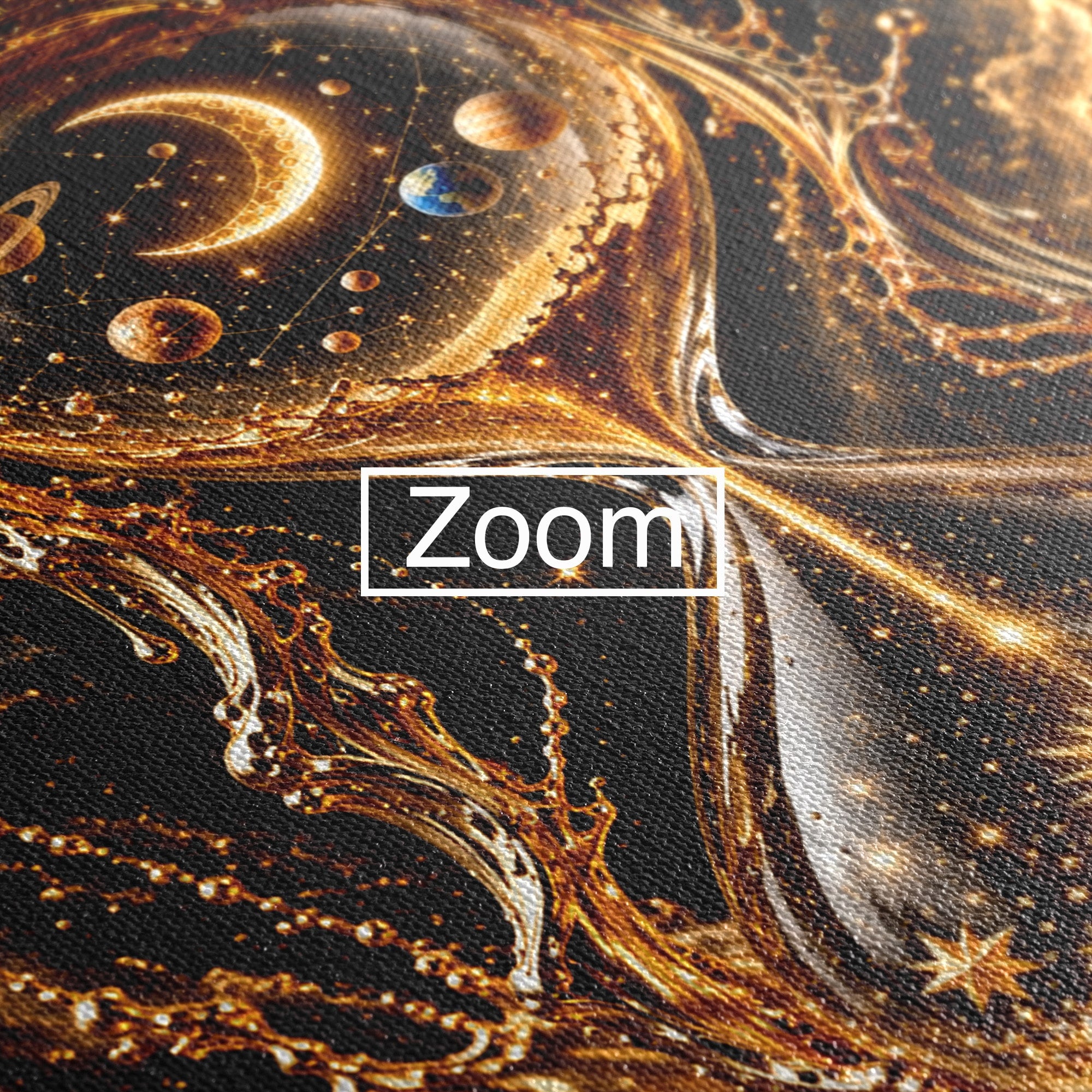 Tablou Canvas Premium LuxCanva® U1200, Clepsidra Cosmica, Univers, Timp, Cosmos, Clepsidra, Dormitor, Living, Culori Vibrante