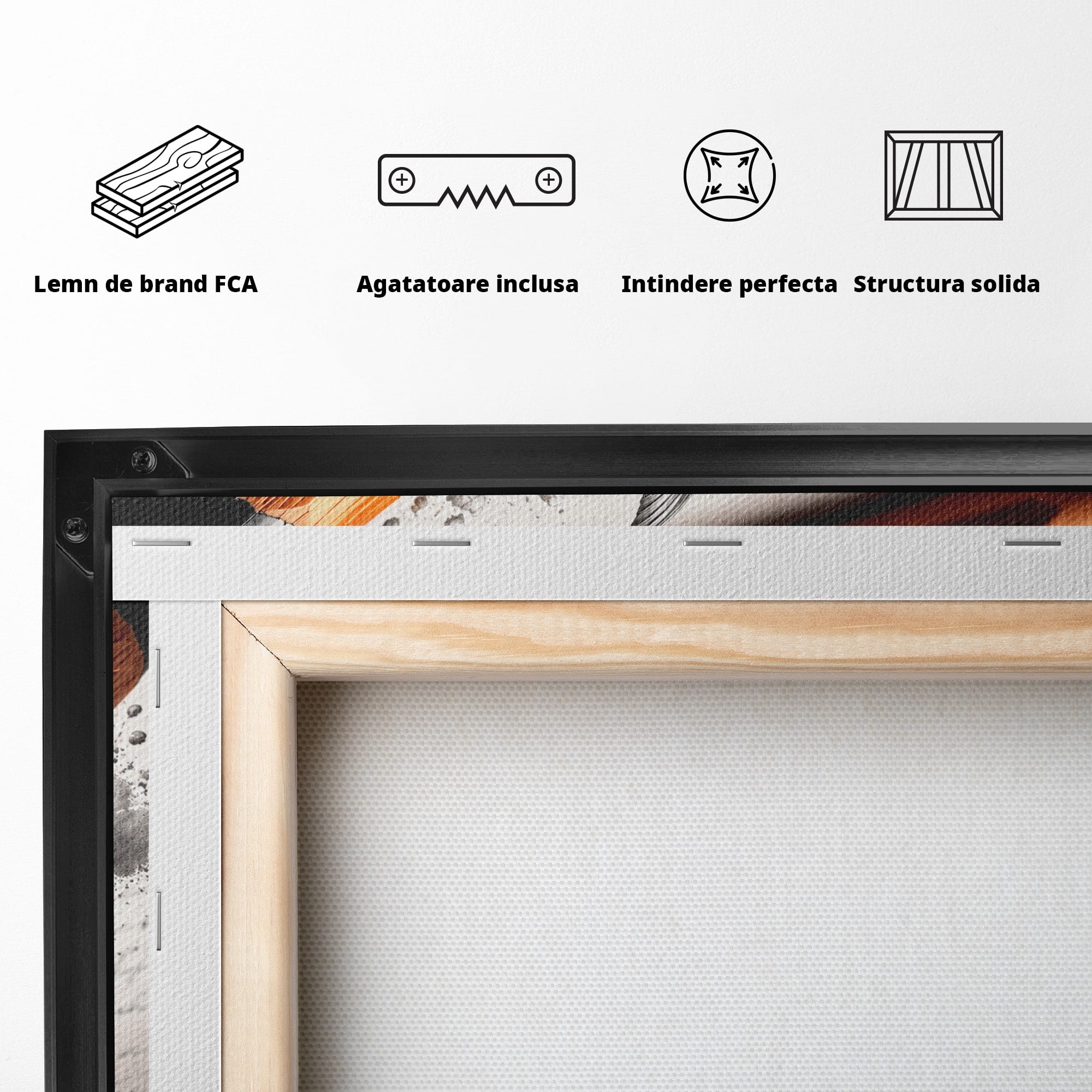 Tablou Canvas Premium LuxCanva® U1211, Pescuitul Imaginatiei, Fantezie, Creativitate, Pescar, Pescuit, Birou, Culori Vibrante