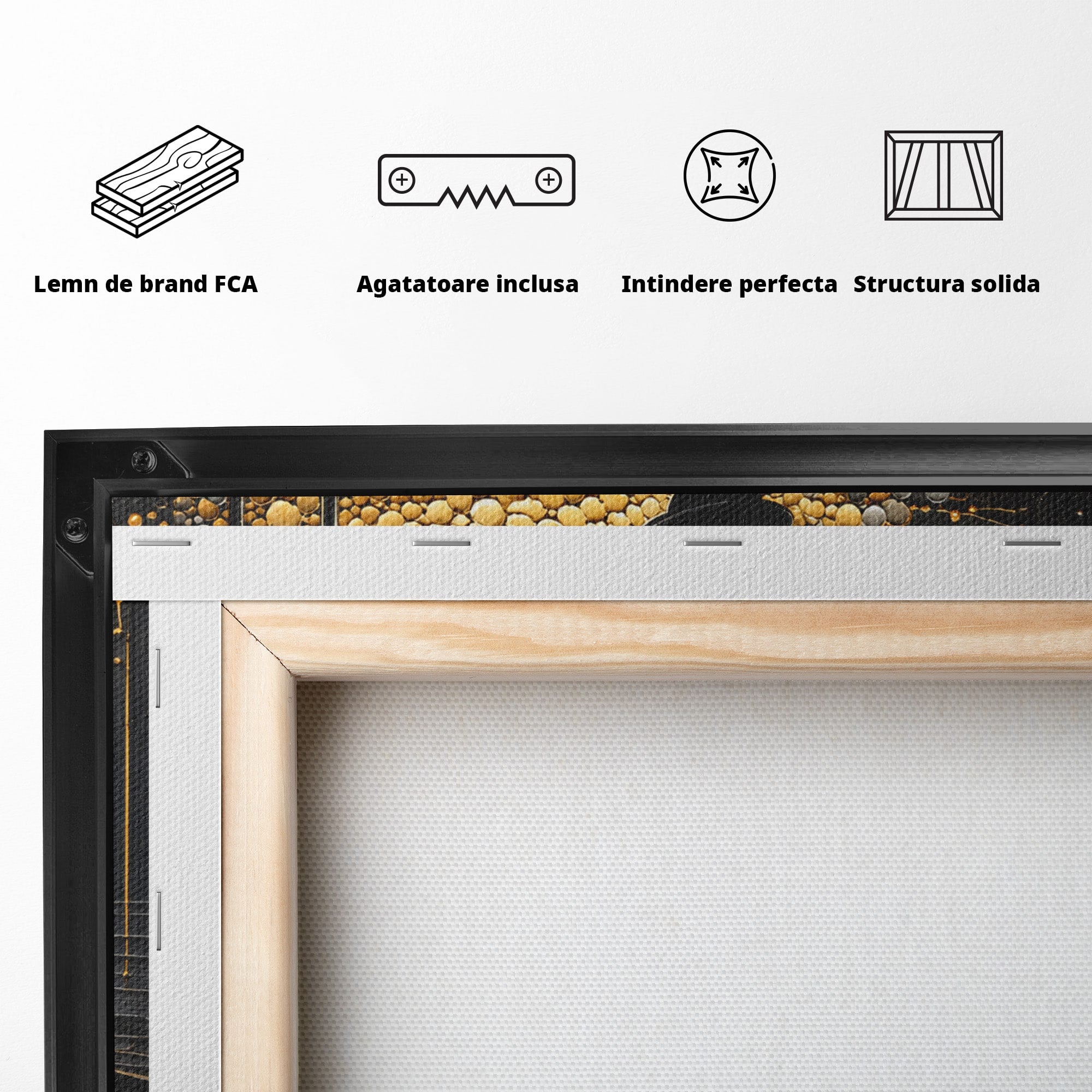 Tablou Canvas Premium LuxCanva® U1223, Plimbare Nocturna, Femeie, Caine, Noapte, Aventura, Strada, Living, Dormitor, Culori Vibrante