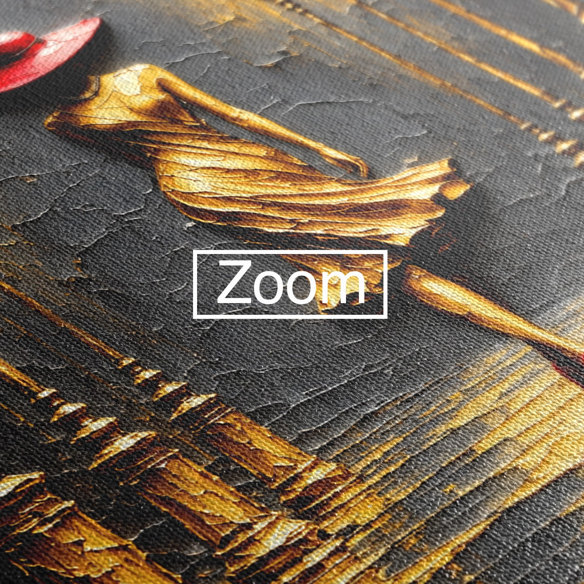 Tablou Canvas Premium LuxCanva® U1224, Femeie Elegantă Pe Stradă, Femeie, Stradă, Artă Urbană, Eleganță, Living, Culori Vibrante