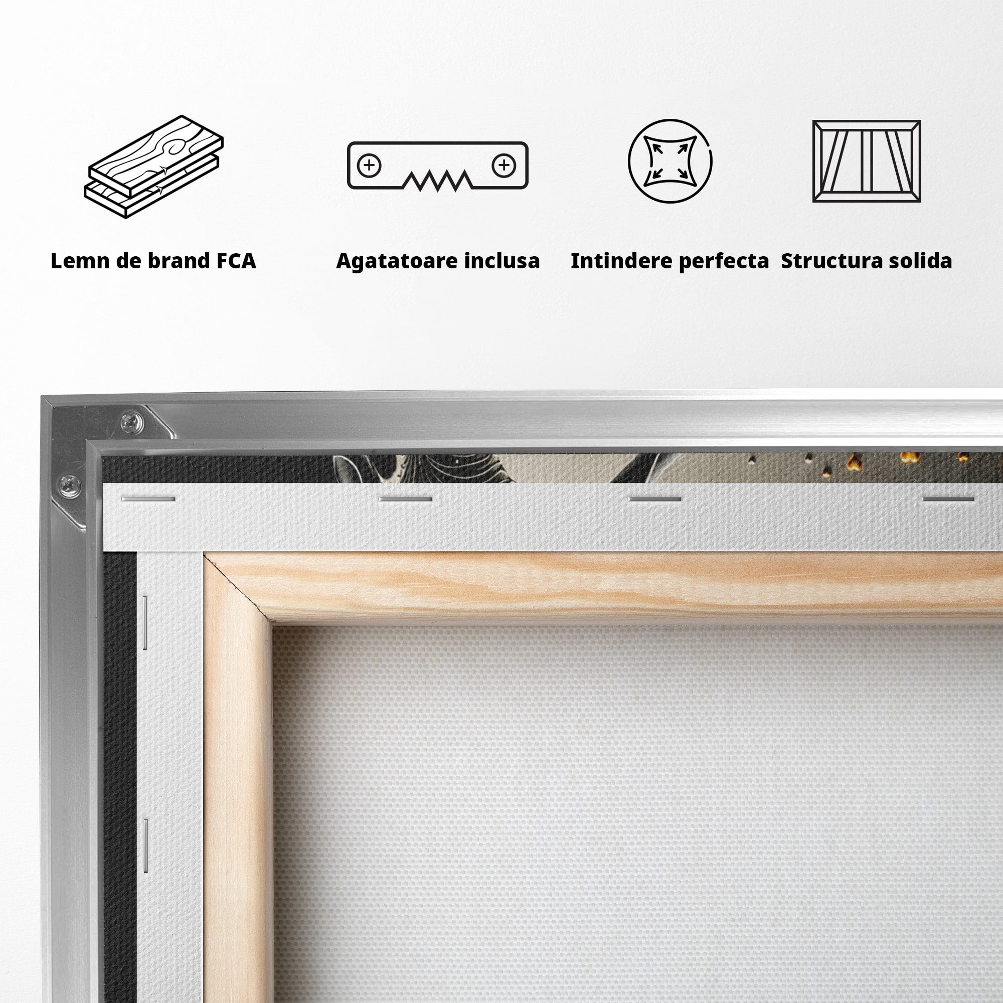 Tablou Canvas Premium LuxCanva® U1227, Eleganta Cu Umbrela, Moda, Umbrela, Inima, Eleganta, Dormitor, Culori Vibrante