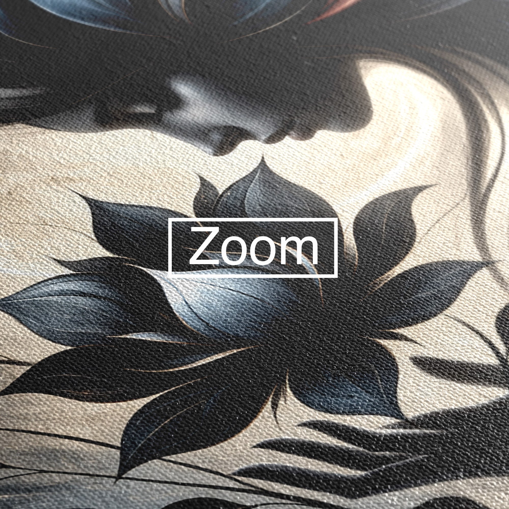 Tablou Canvas Premium LuxCanva® U1237, Misterul Zeitei Nocturne, Luna, Femeie, Noapte, Zeita, Dormitor, Culori Vibrante